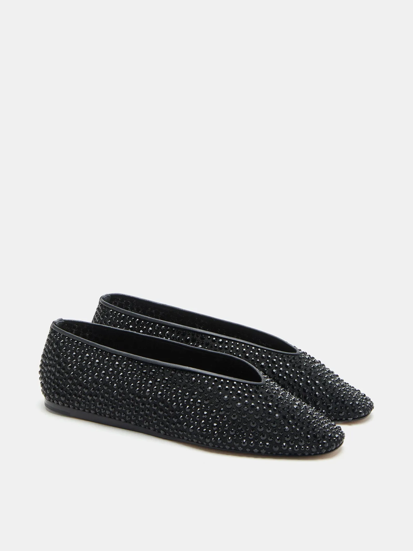 Luna Slipper / Black Mesh Crystal sold by Le Monde Beryl product image thumbnail 2