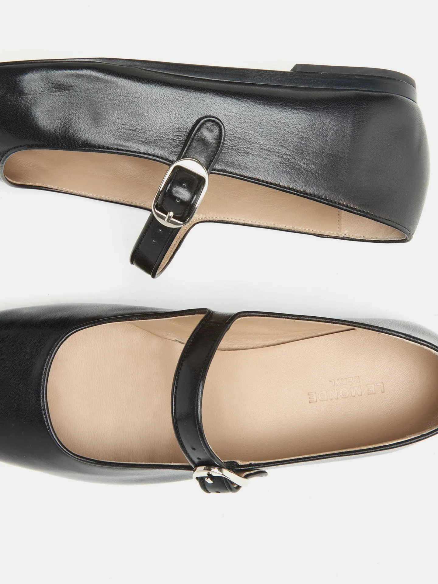 Mary Jane / Black Leather sold by Le Monde Beryl product image thumbnail 4