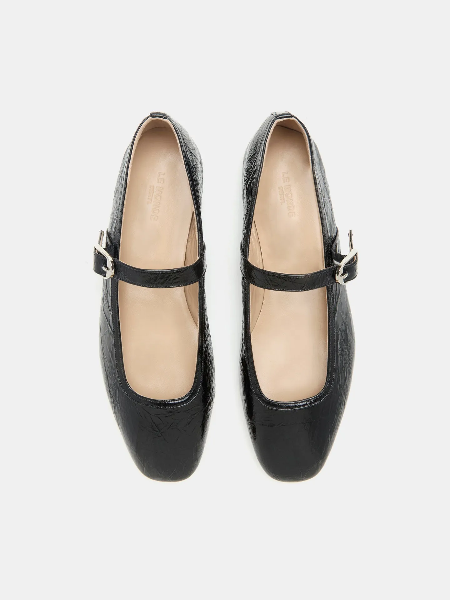Ballet Mary Jane / Black Naplack Leather sold by Le Monde Beryl product image thumbnail 3