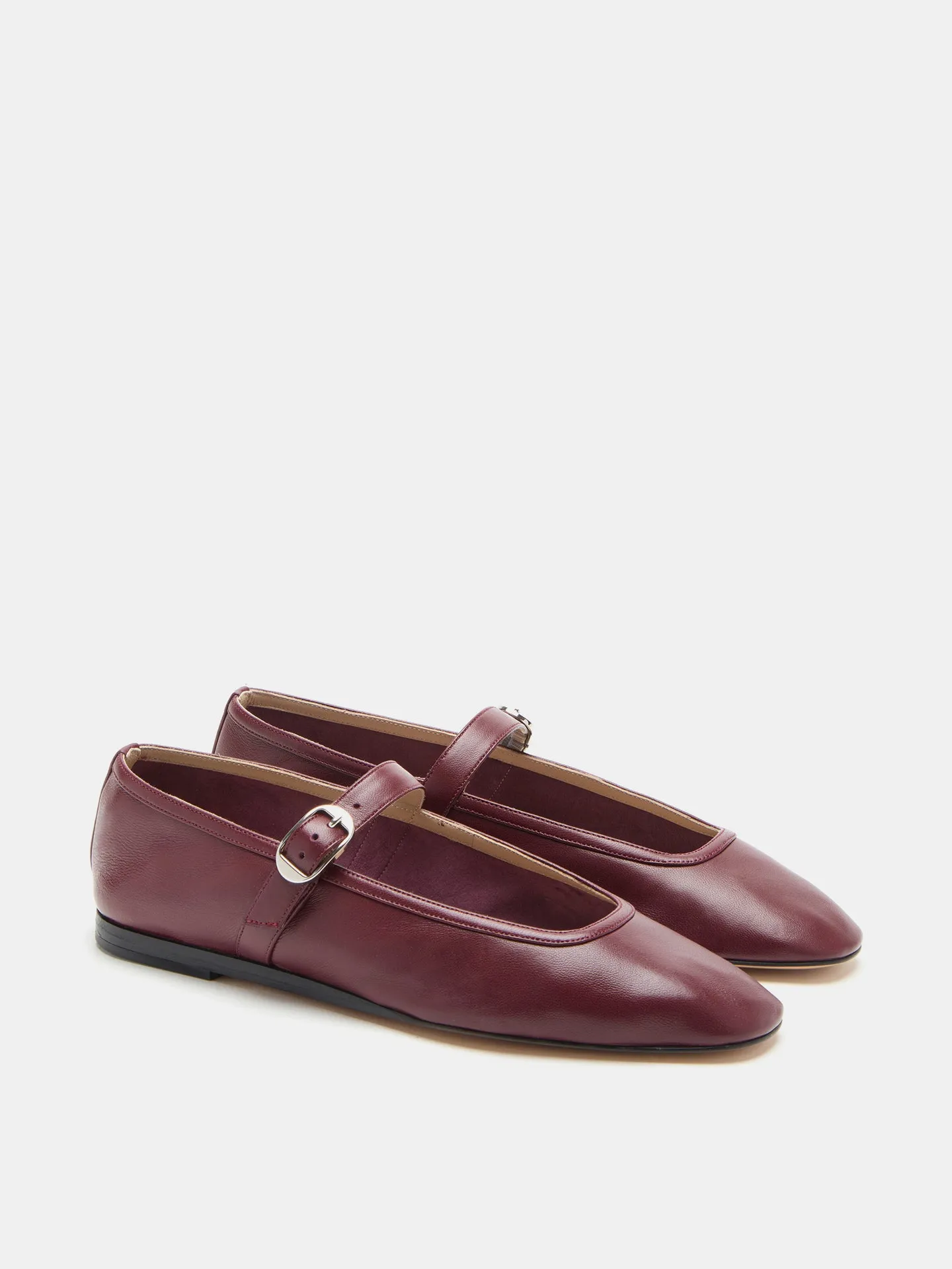 Ballet Mary Jane / Rouge Leather sold by Le Monde Beryl product image thumbnail 2