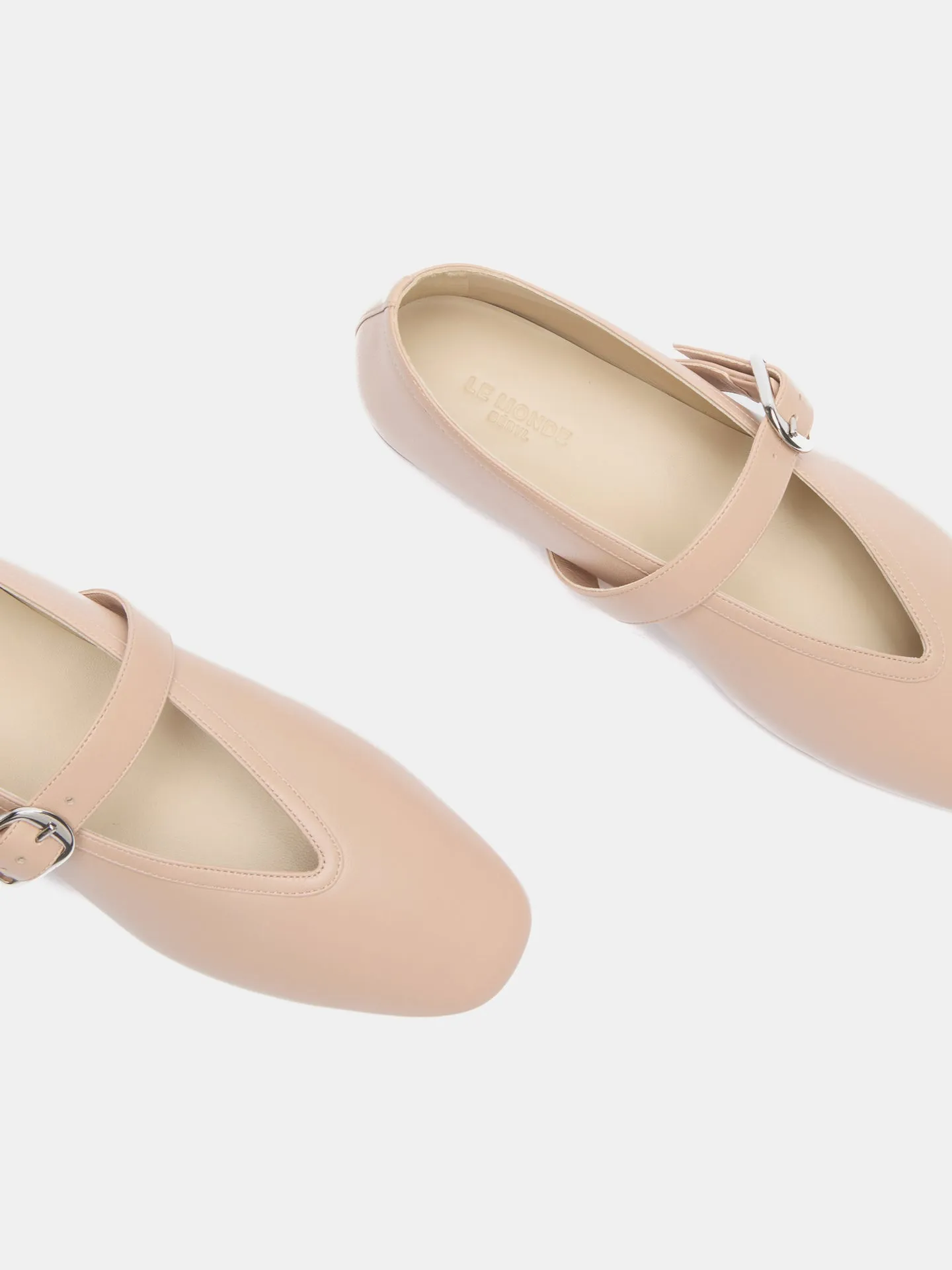 Stella Slipper / Fawn Leather sold by Le Monde Beryl product image thumbnail 4