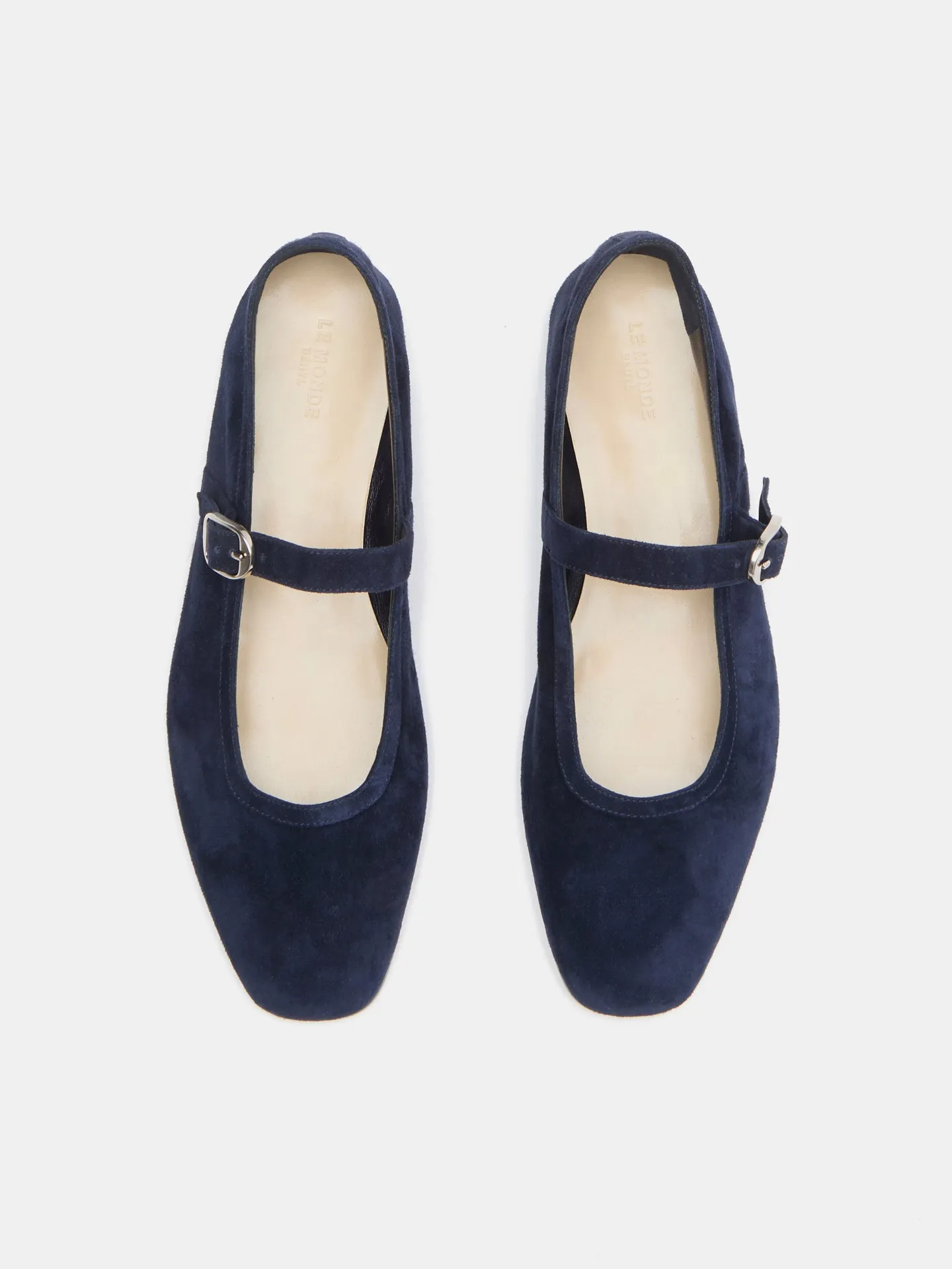 Ballet Mary Jane / Indigo Suede sold by Le Monde Beryl product image thumbnail 3