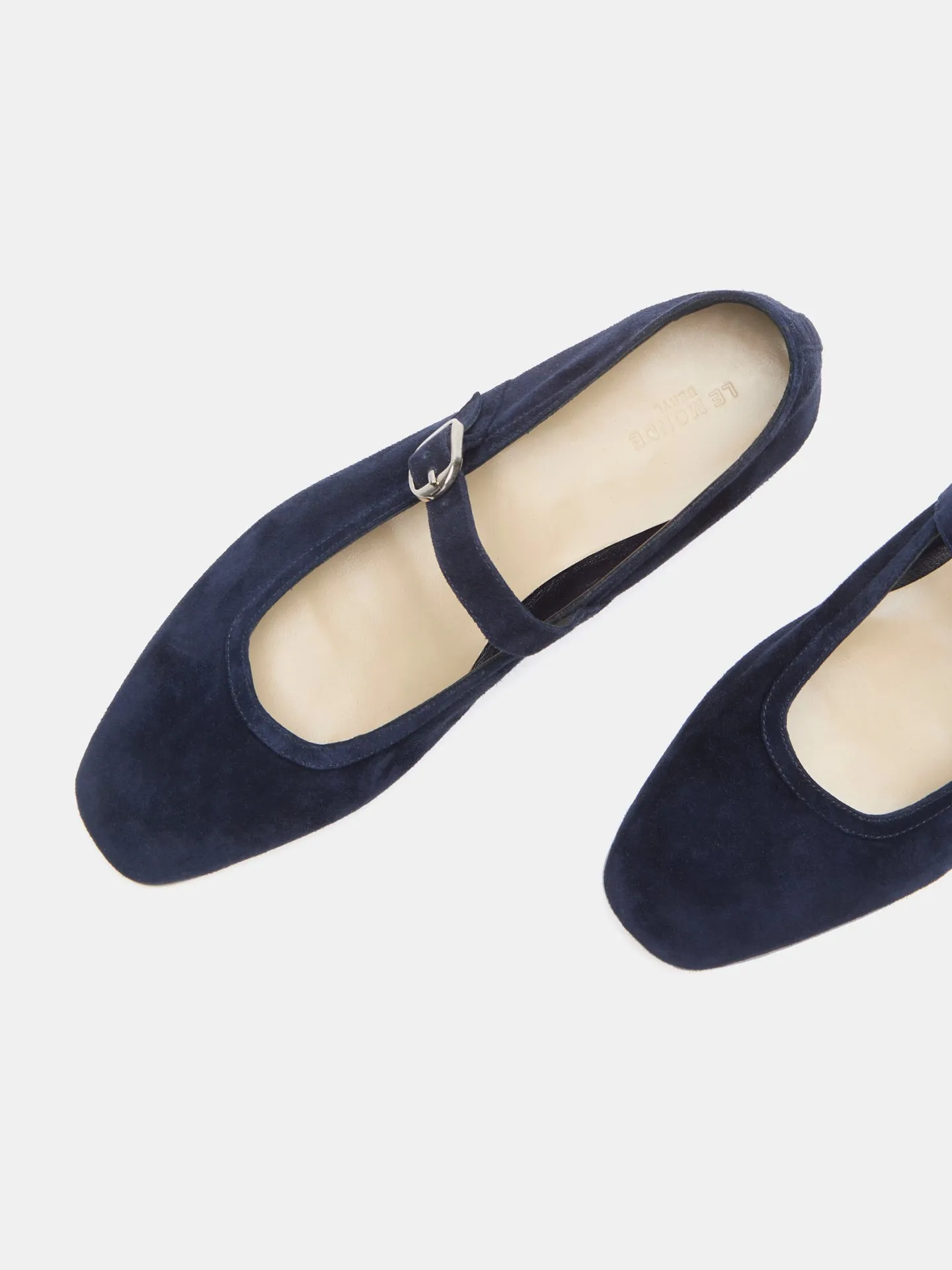 Ballet Mary Jane / Indigo Suede sold by Le Monde Beryl product image thumbnail 4