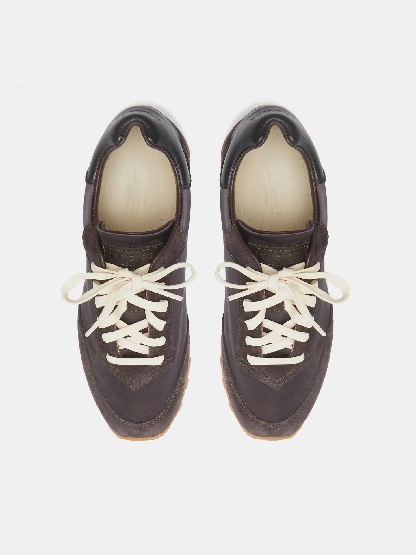 Slim Runner / Chocolate Satin sold by Le Monde Beryl product image thumbnail 2