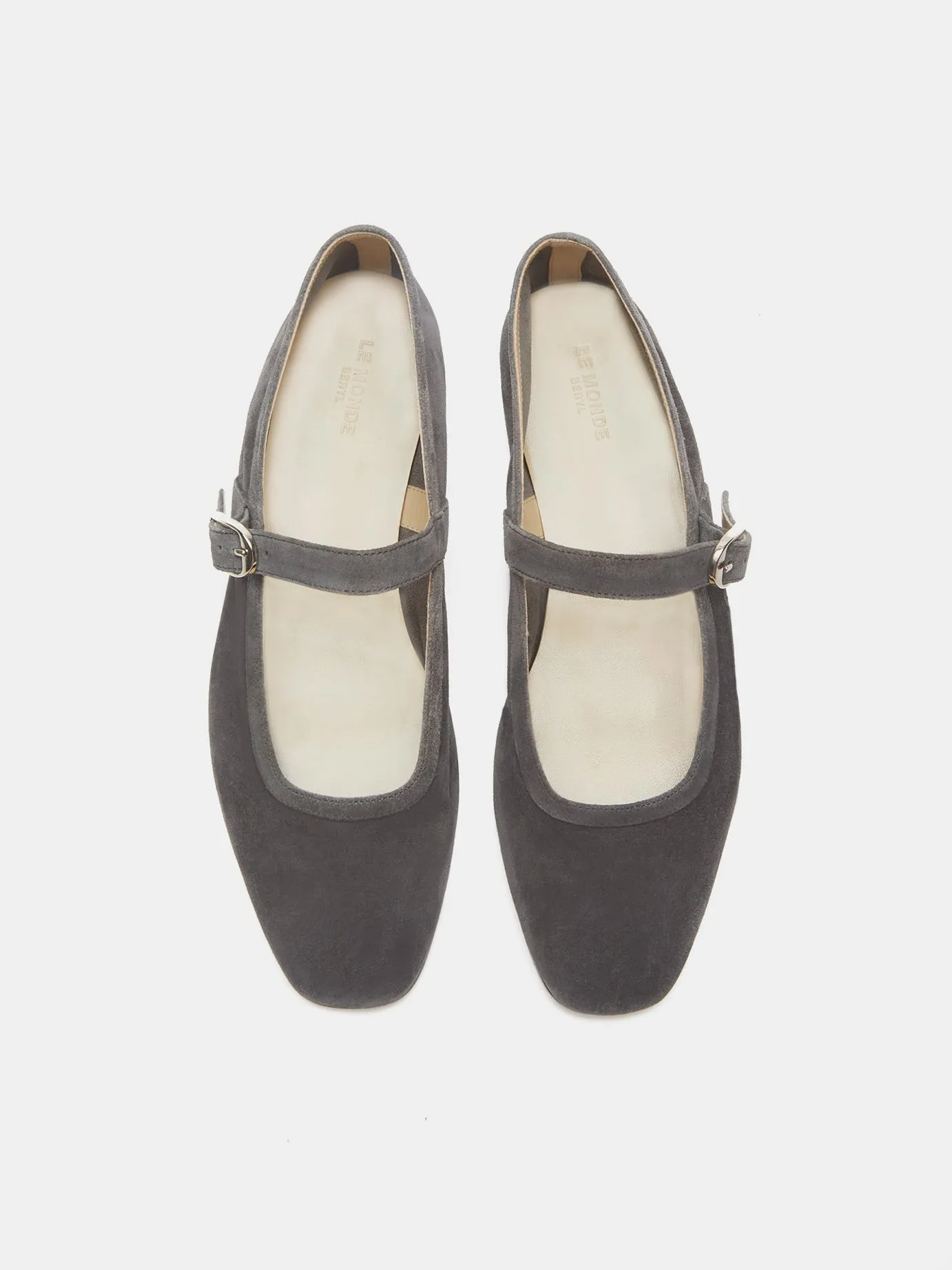 Ballet Mary Jane / Anthracite Suede sold by Le Monde Beryl product image thumbnail 3
