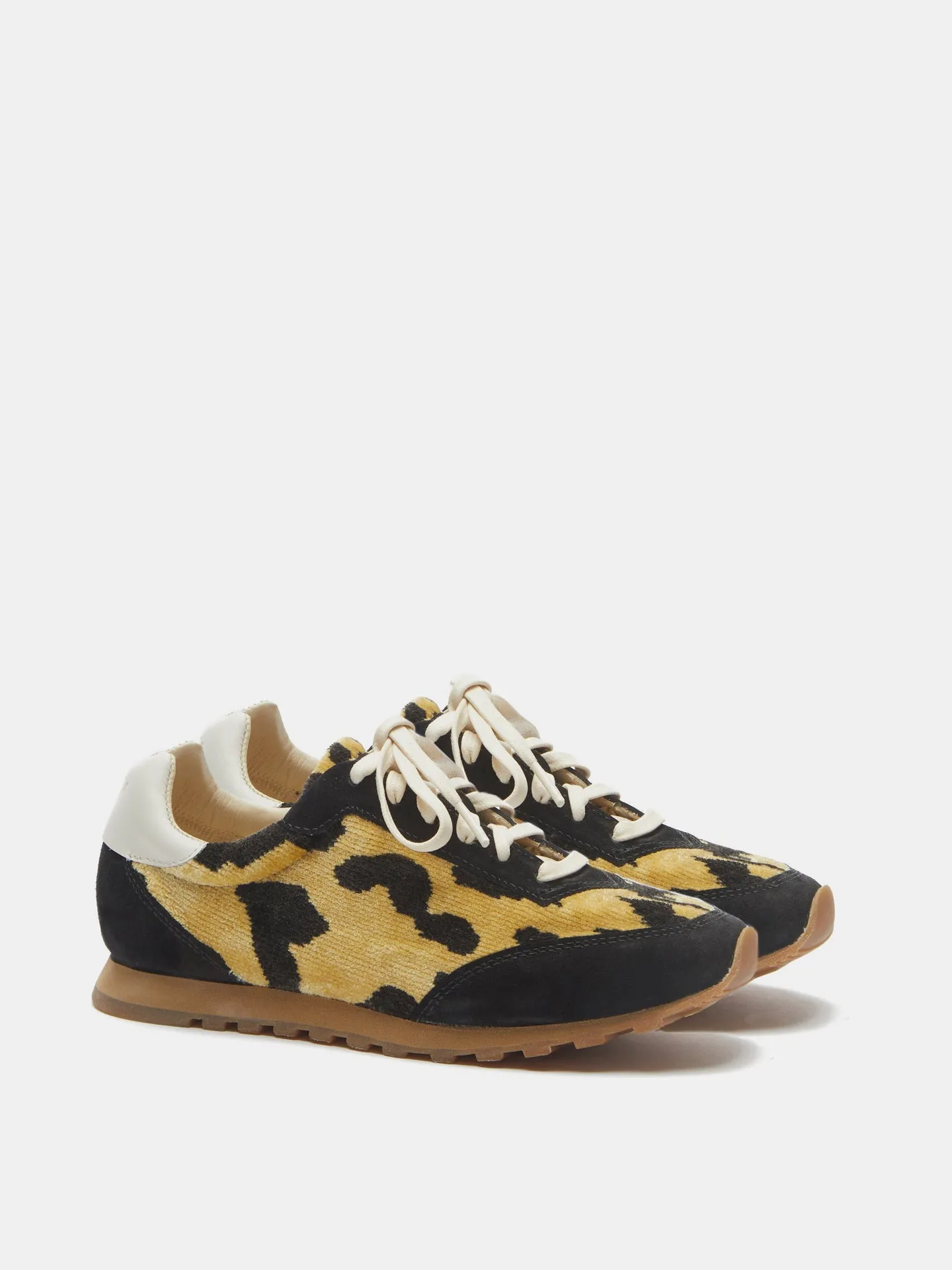 Slim Runner / Leopard Bevilacqua Velvet sold by Le Monde Beryl product image thumbnail 2