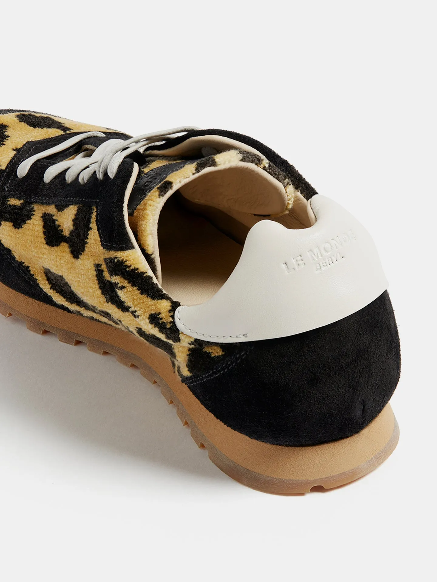 Slim Runner / Leopard Bevilacqua Velvet sold by Le Monde Beryl product image thumbnail 4