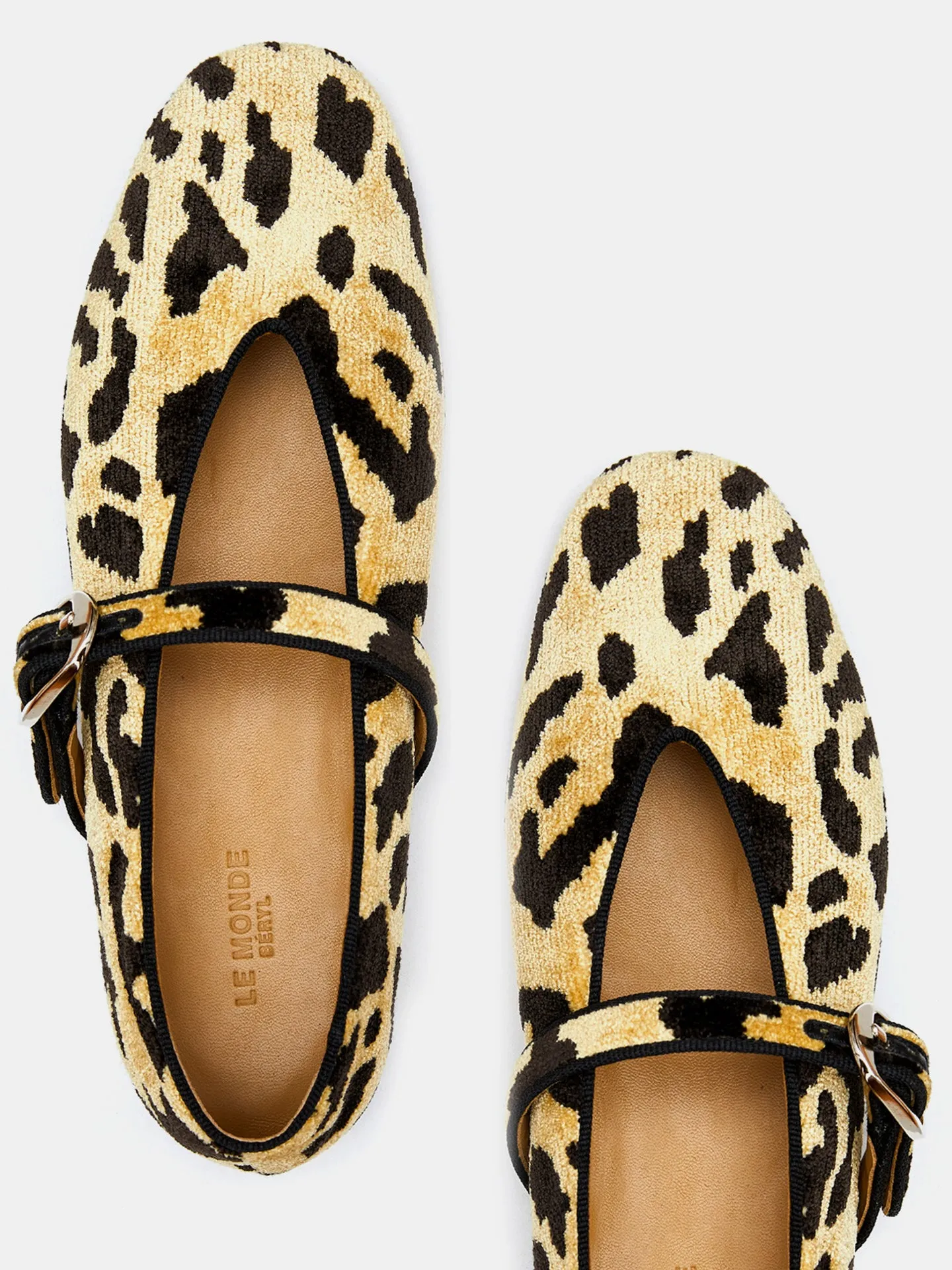 Stella Slipper / Leopard Bevilacqua Velvet sold by Le Monde Beryl product image thumbnail 4