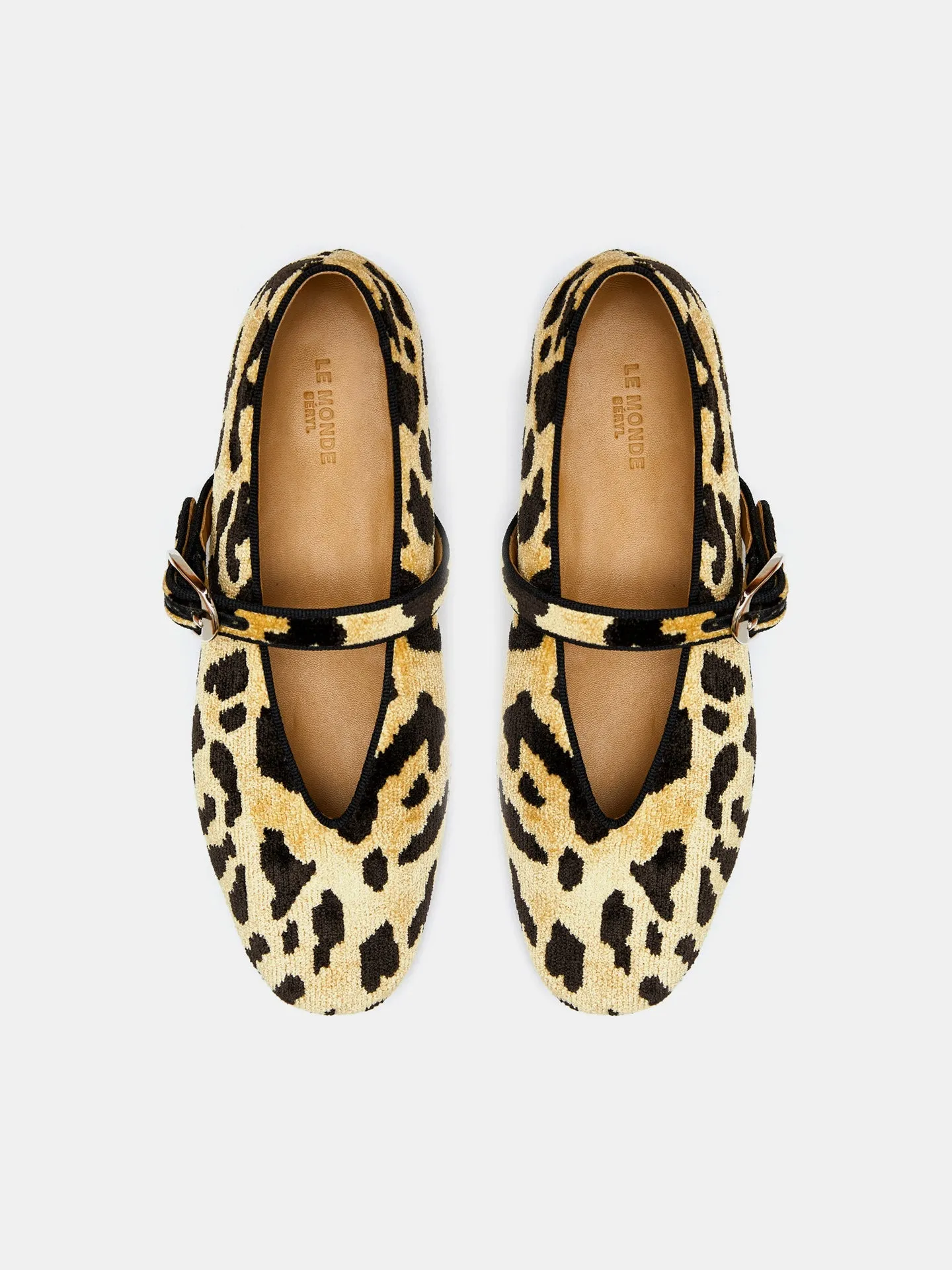 Stella Slipper / Leopard Bevilacqua Velvet sold by Le Monde Beryl product image thumbnail 3