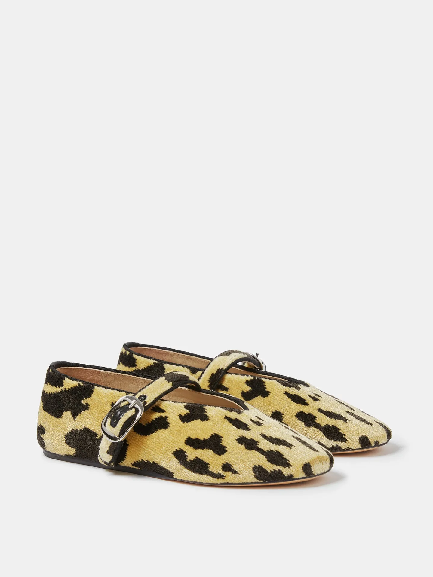 Stella Slipper / Leopard Bevilacqua Velvet sold by Le Monde Beryl product image thumbnail 2