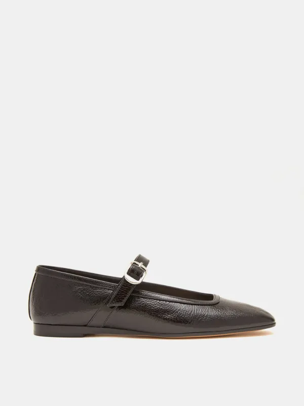 Ballet Mary Jane / Black Patent Leather sold by Le Monde Beryl