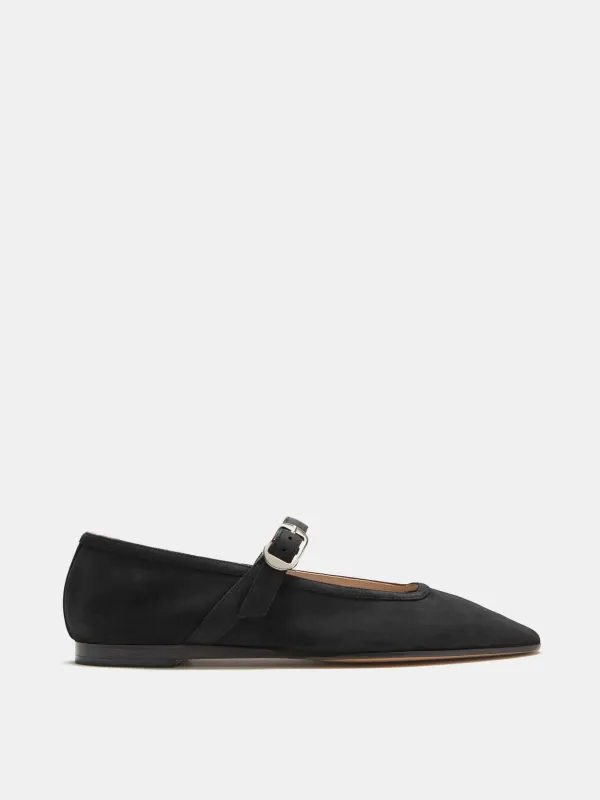 Ballet Mary Jane / Black Suede sold by Le Monde Beryl