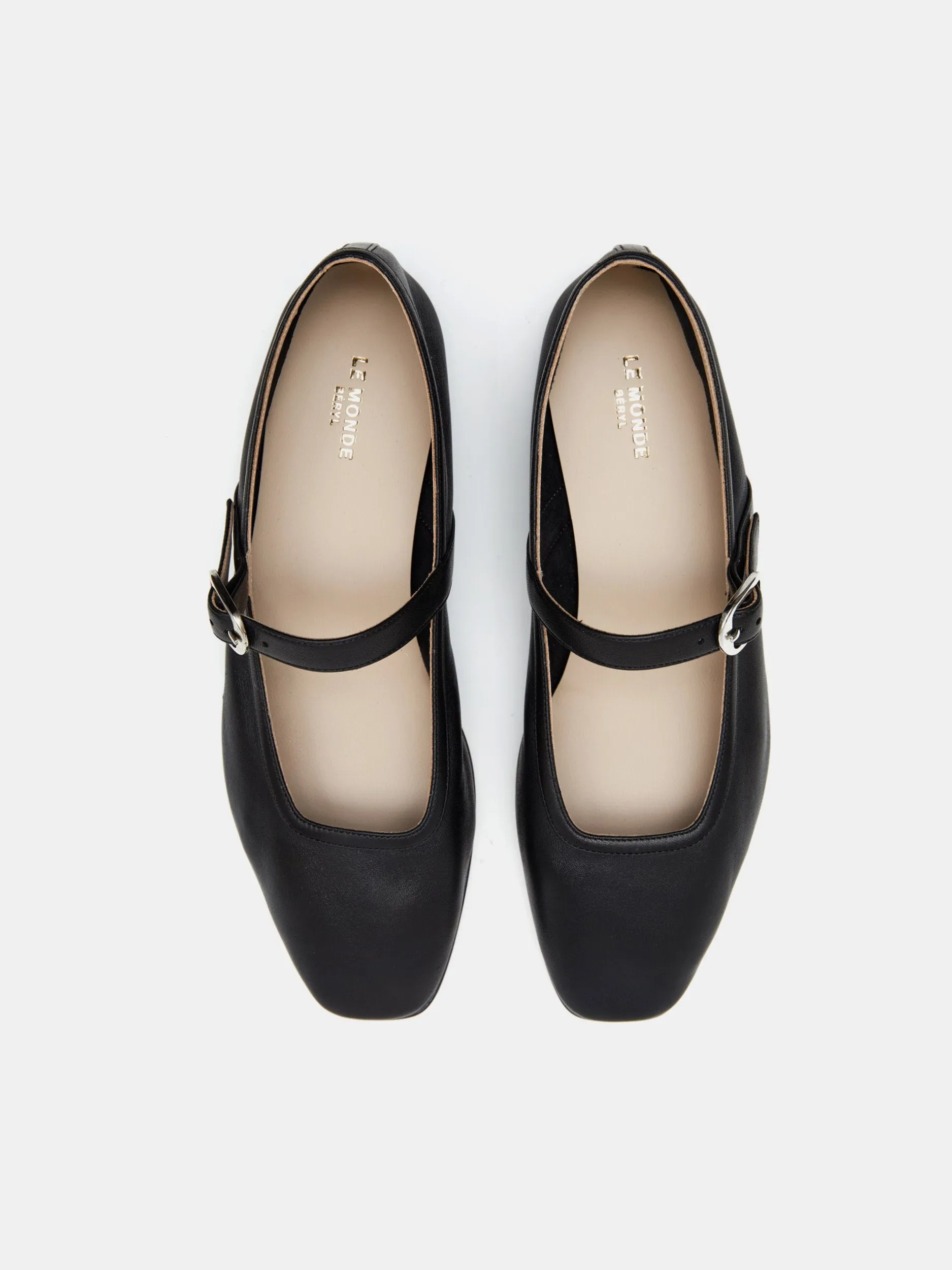Ballet Mary Jane / Black Leather sold by Le Monde Beryl product image thumbnail 2