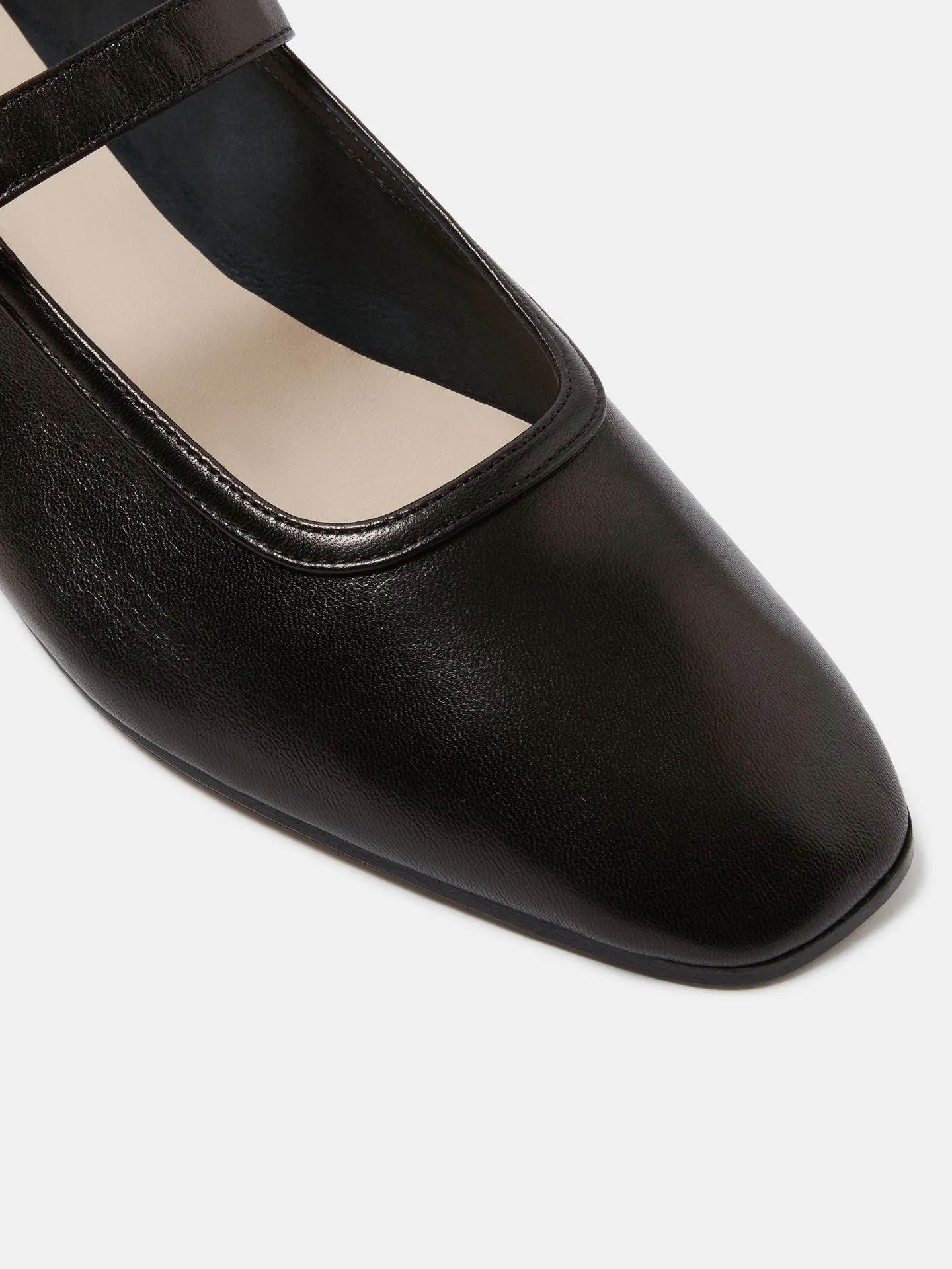 Ballet Mary Jane / Black Leather sold by Le Monde Beryl product image thumbnail 4