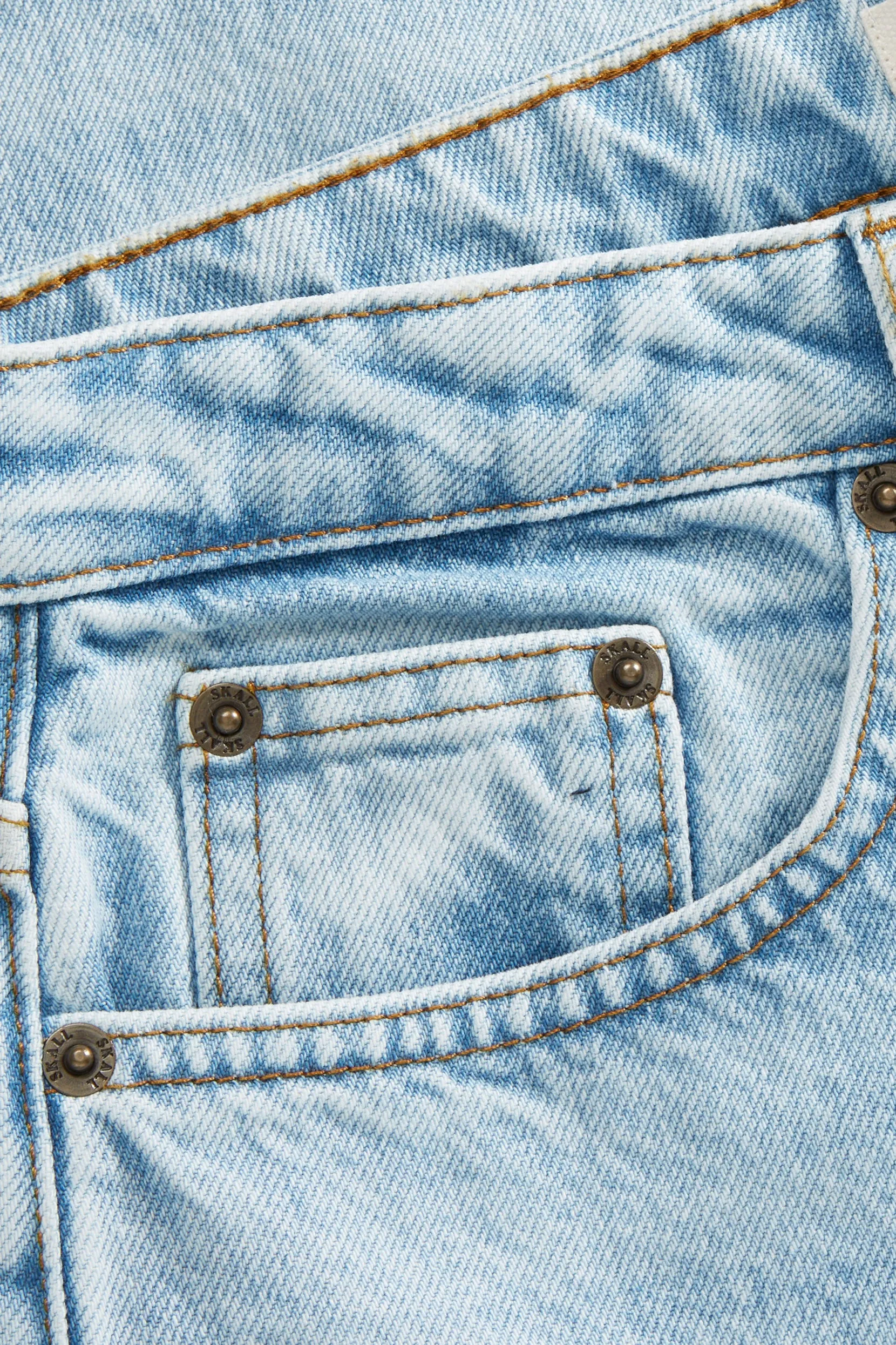 Willow wide jeans - Worn light blue sold by Skall Studio product image thumbnail 5