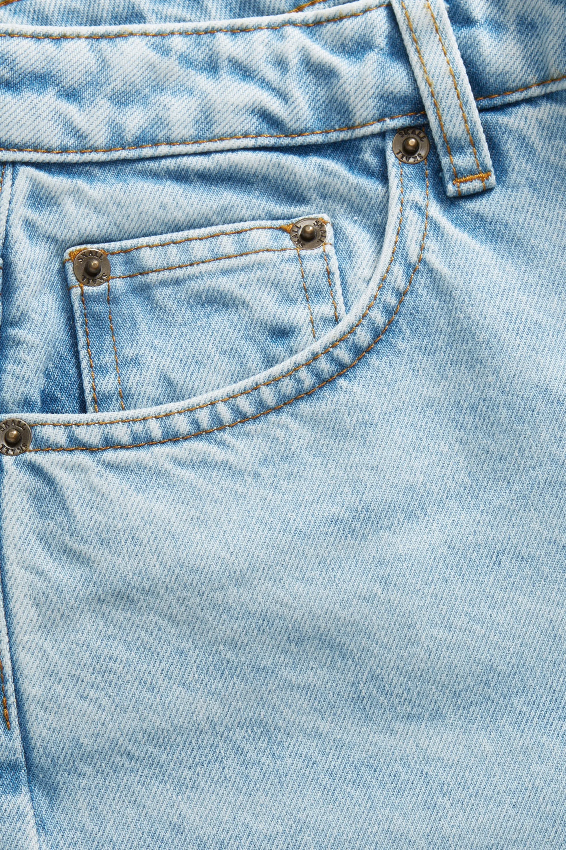 Taylor cropped jeans - Worn light blue sold by Skall Studio product image thumbnail 5