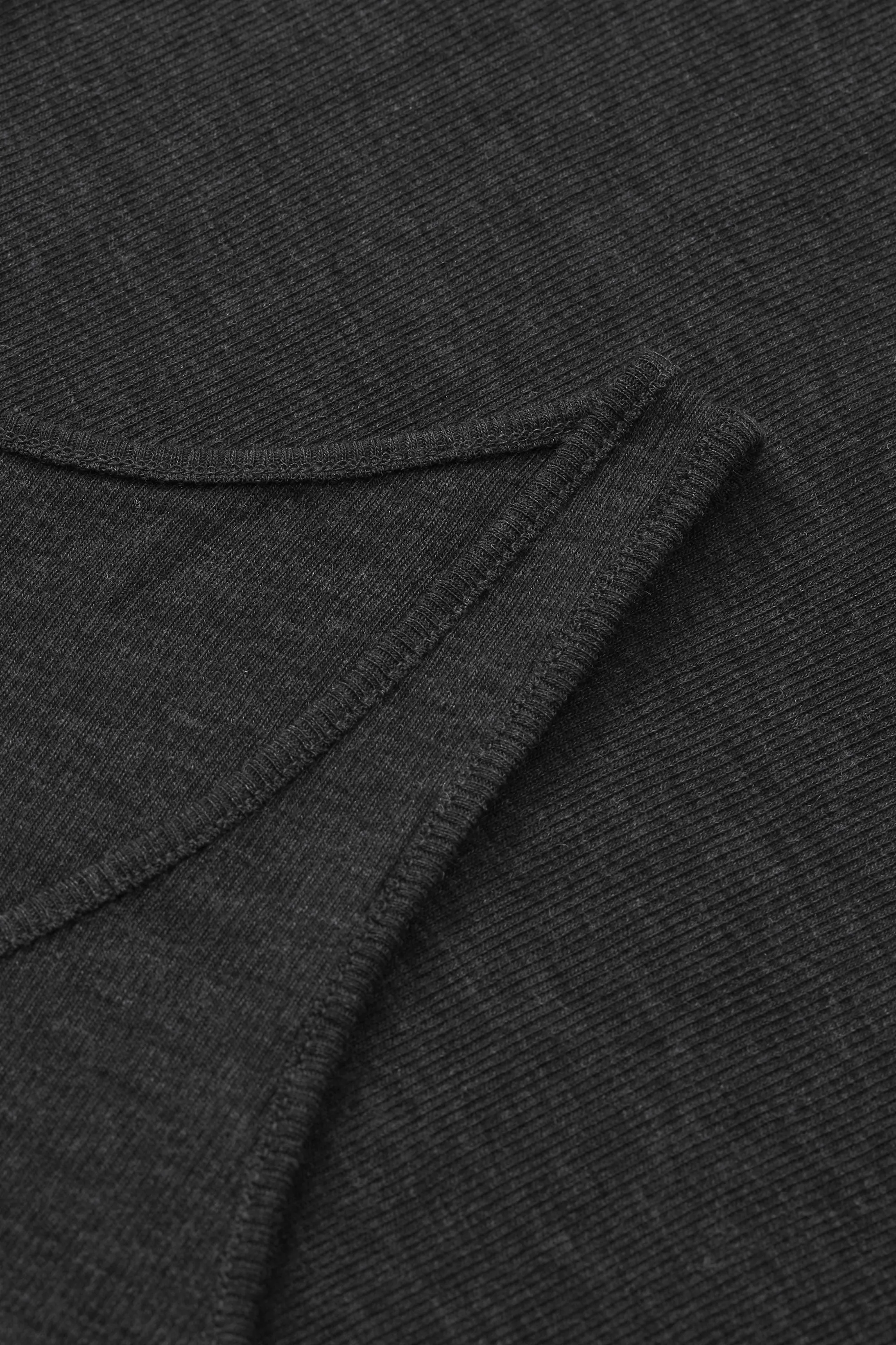 Amy top - Dark Grey Melange sold by Skall Studio product image thumbnail 4