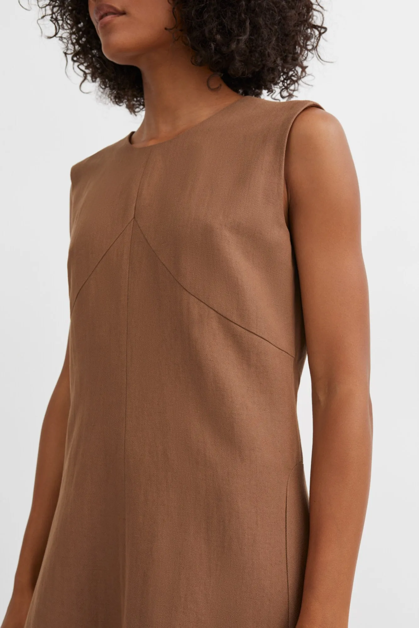 Antonia dress - Warm brown sold by Skall Studio product image thumbnail 3