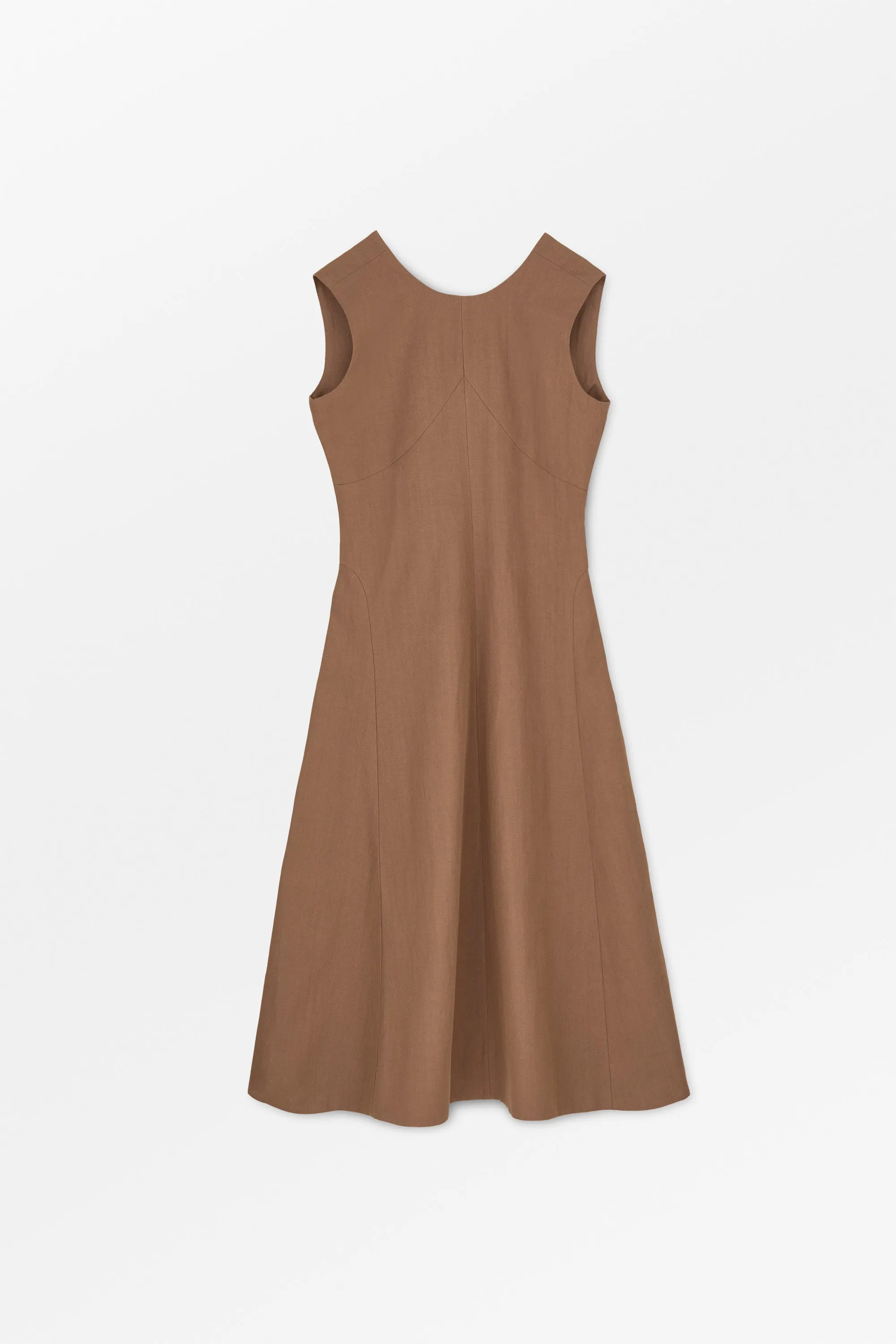 Antonia dress - Warm brown sold by Skall Studio