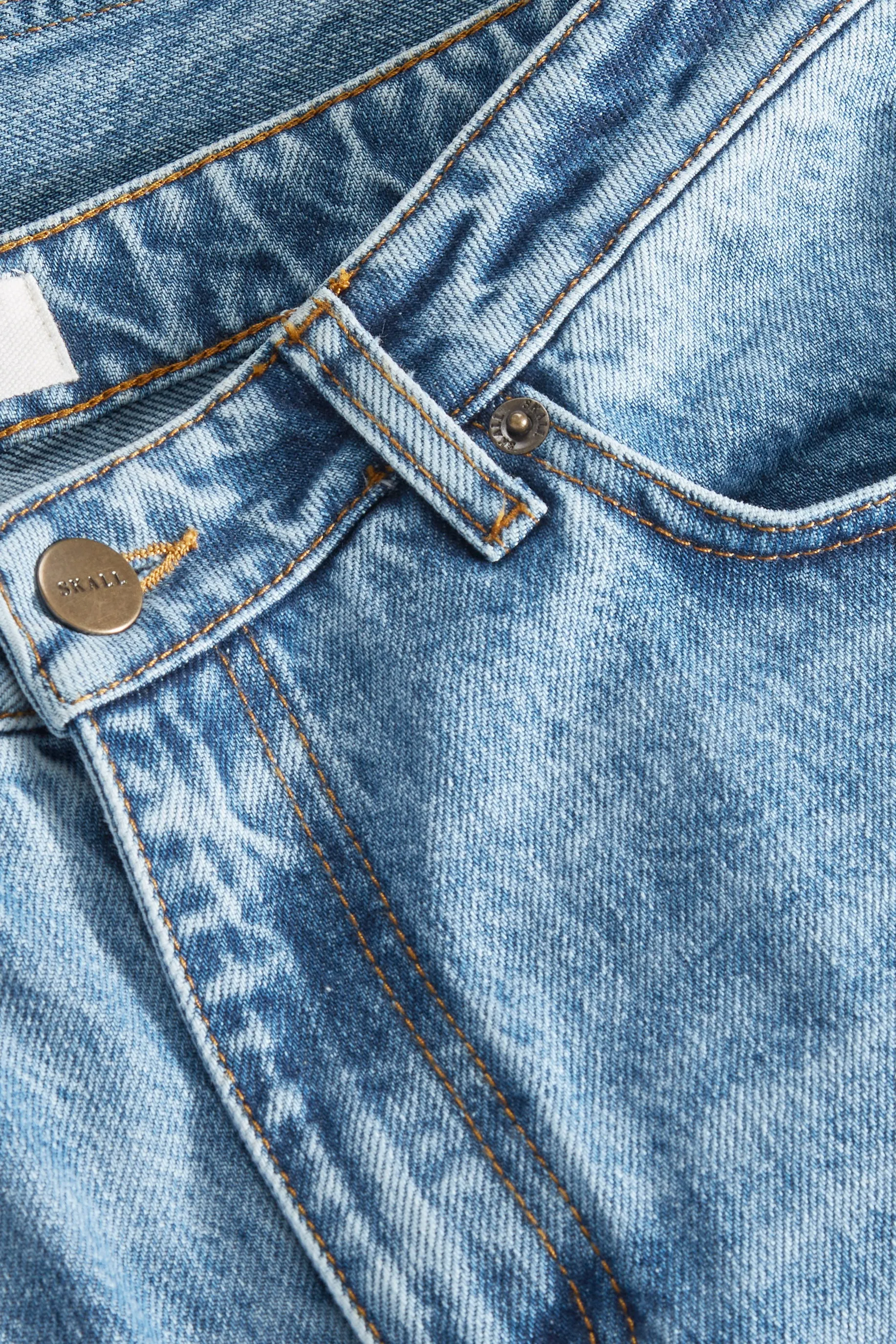 Maddy straight jeans - Worn mid blue sold by Skall Studio product image thumbnail 5