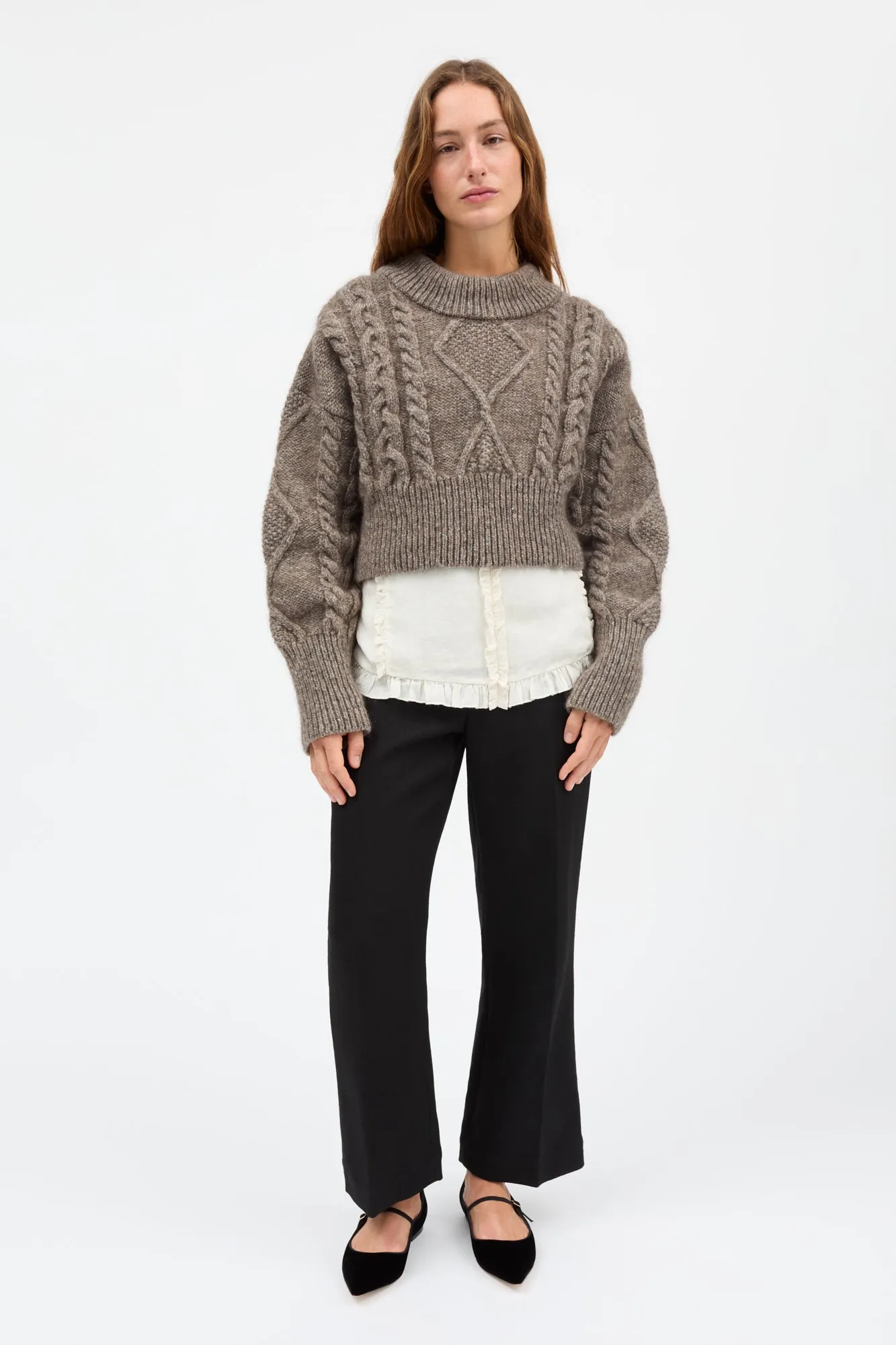 Fisherman jumper - Light brown sold by Skall Studio product image thumbnail 3