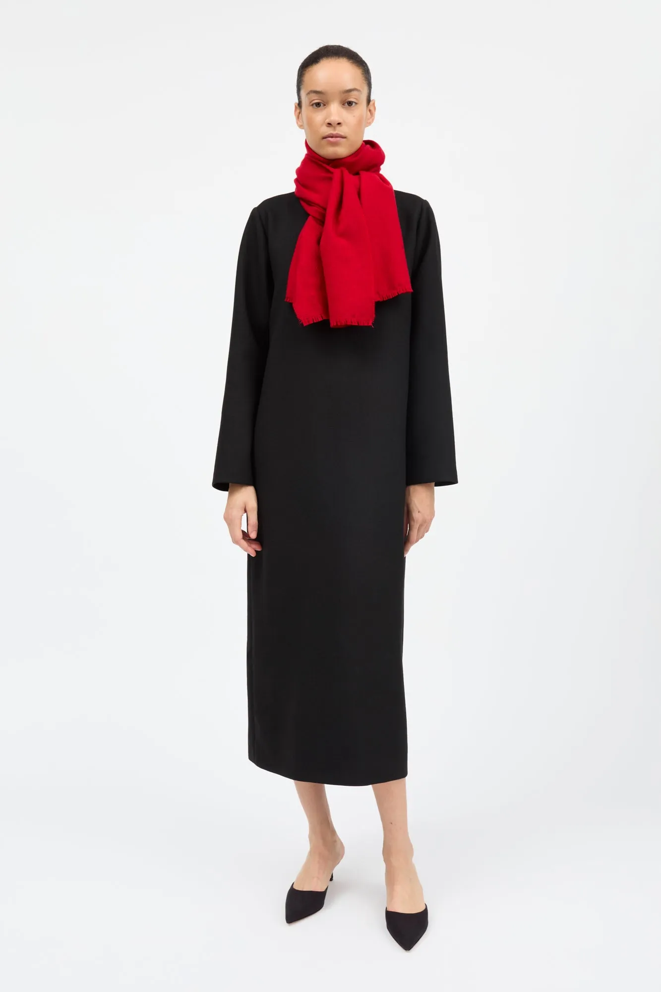 Nadine scarf - Red sold by Skall Studio product image thumbnail 3