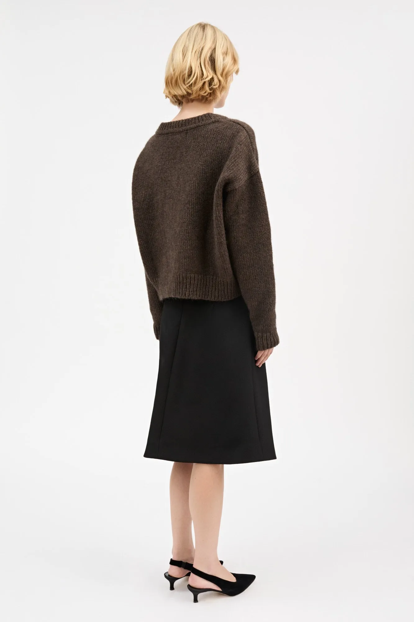 Elly jumper - Brown sold by Skall Studio product image thumbnail 4