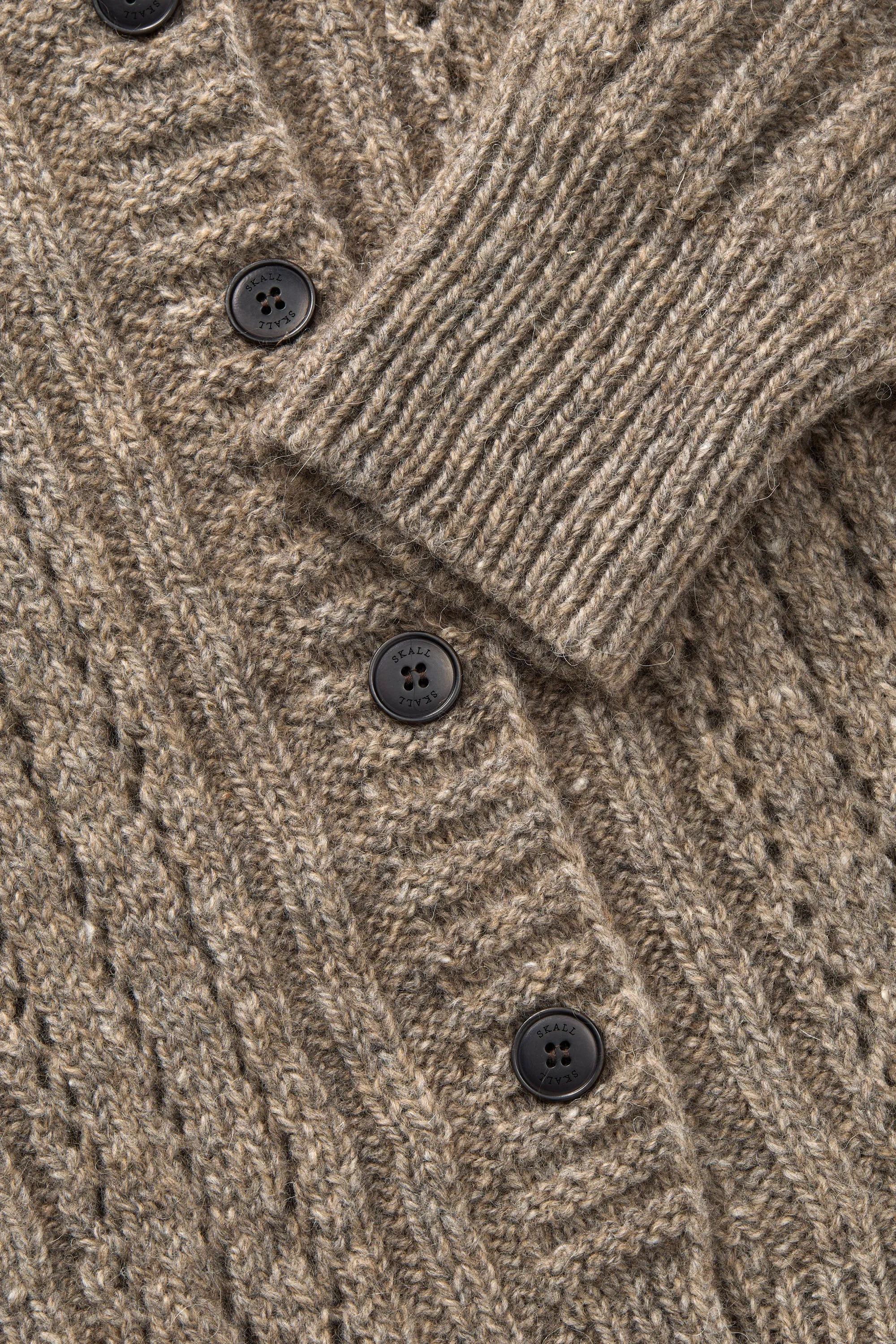 Dagmar cardigan - Light brown sold by Skall Studio product image thumbnail 5