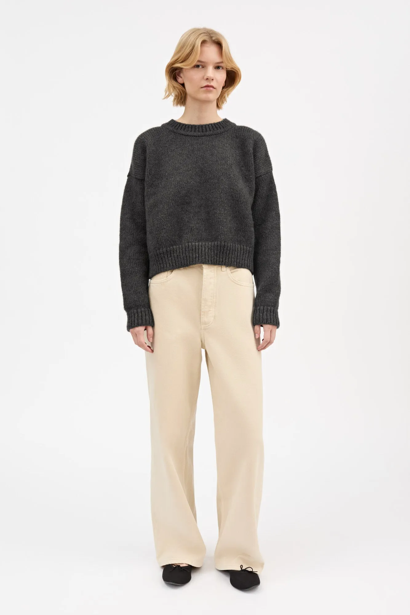 Penny jumper - Dark grey sold by Skall Studio product image thumbnail 3