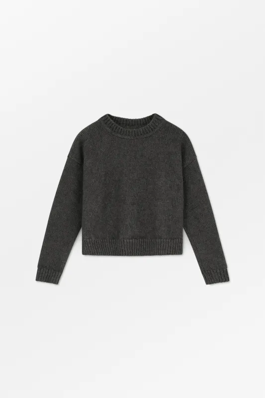 Penny jumper - Dark grey made by Skall Studio