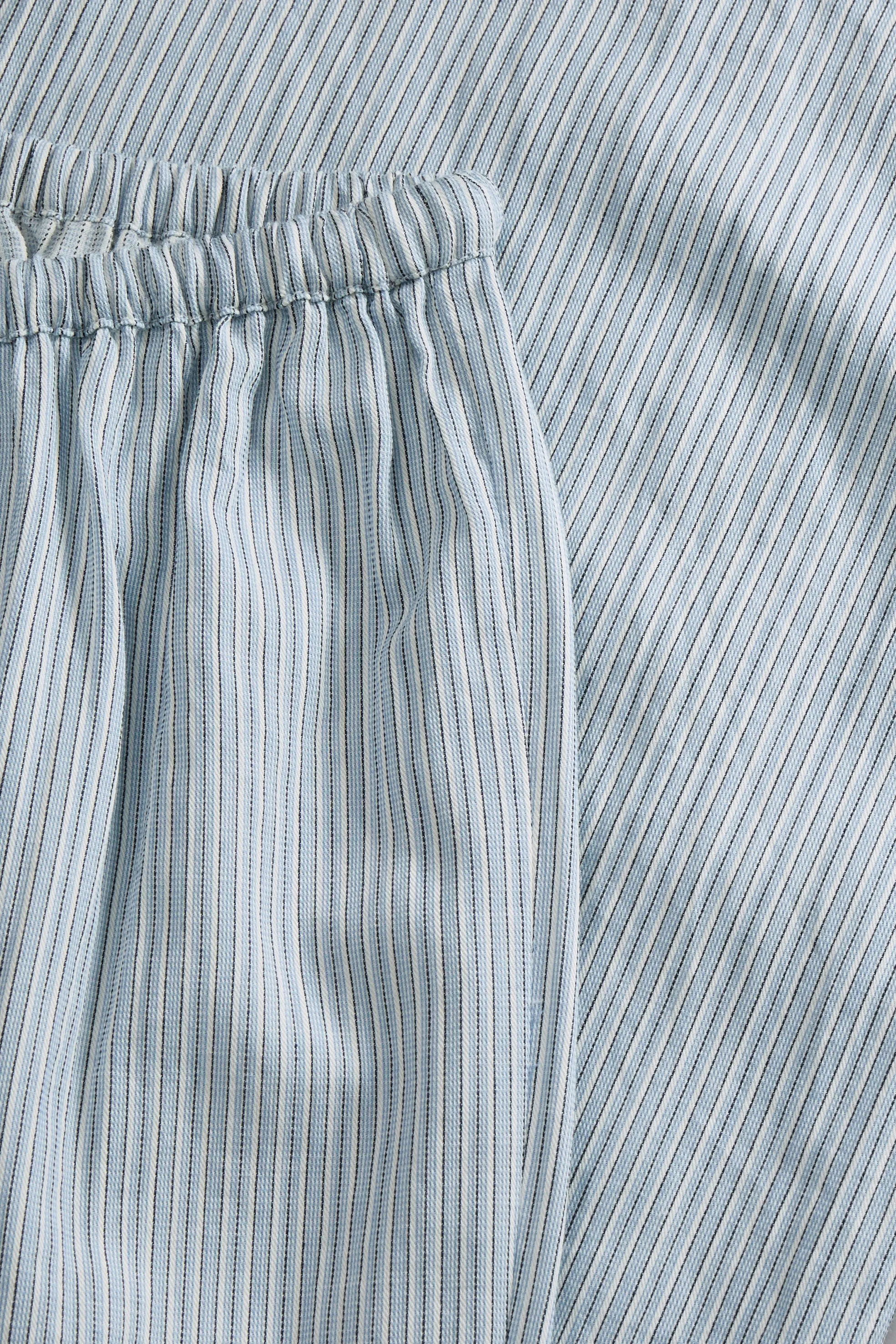 Aude pants - Tiny blue stripe sold by Skall Studio product image thumbnail 5