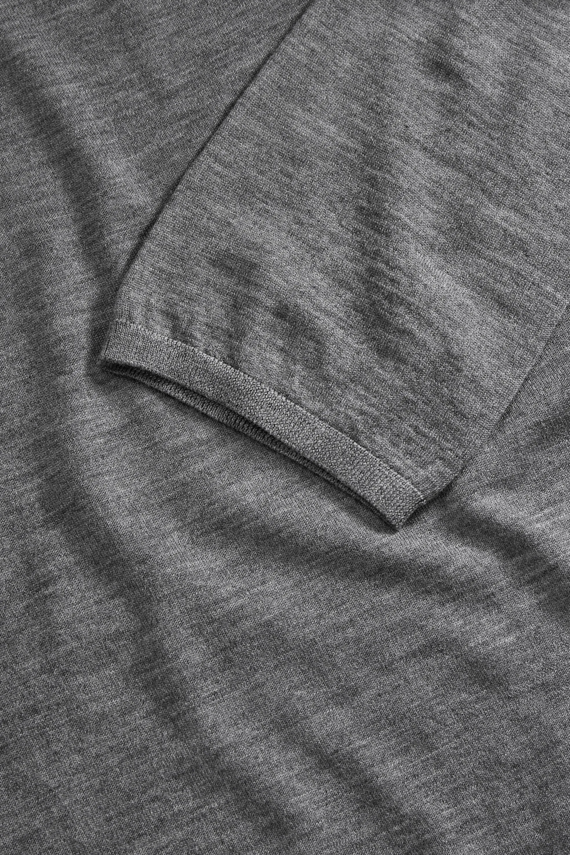 Amethyst boatneck blouse - Grey melange sold by Skall Studio product image thumbnail 5