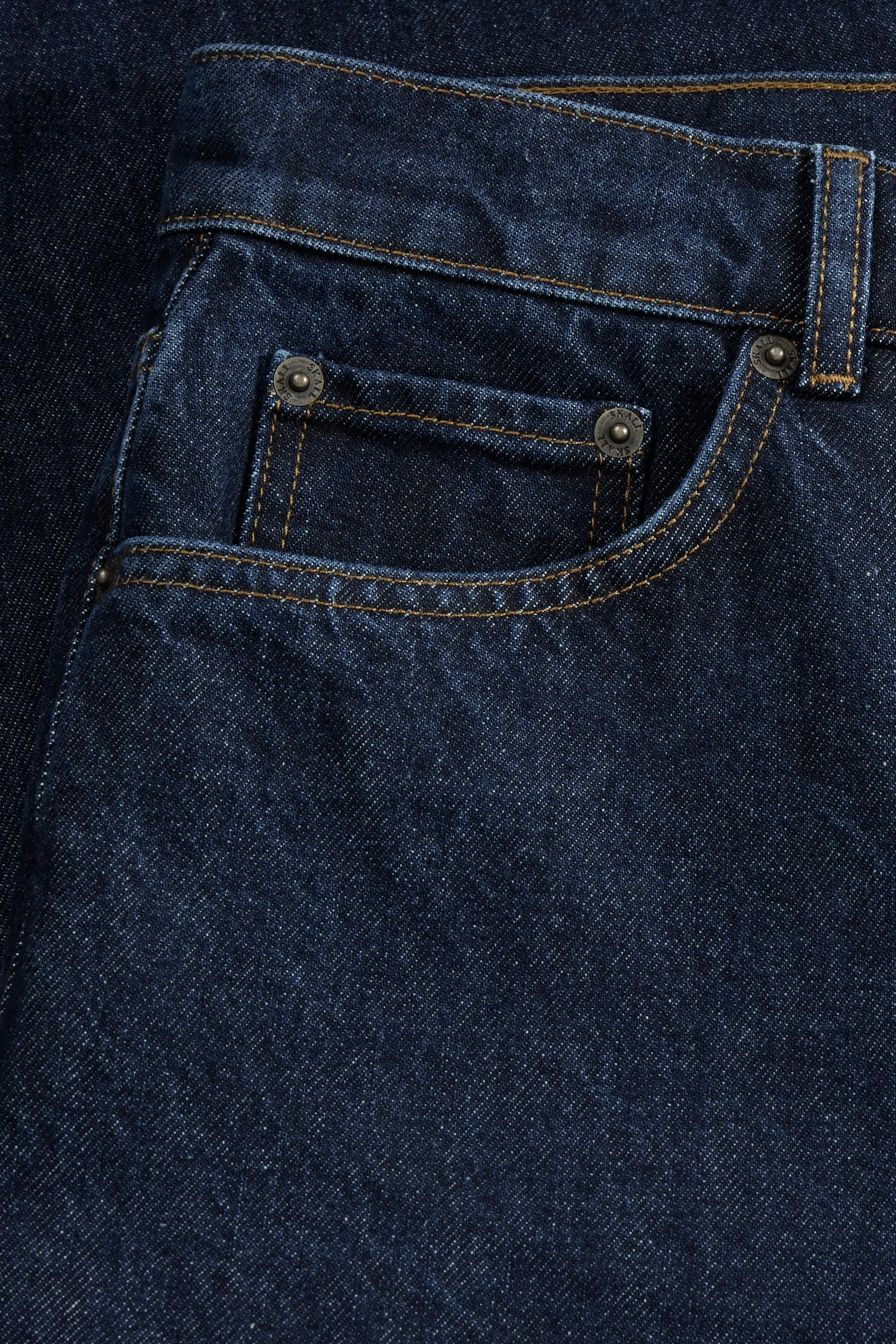 Cole baggy jeans - Indigo blue sold by Skall Studio product image thumbnail 5
