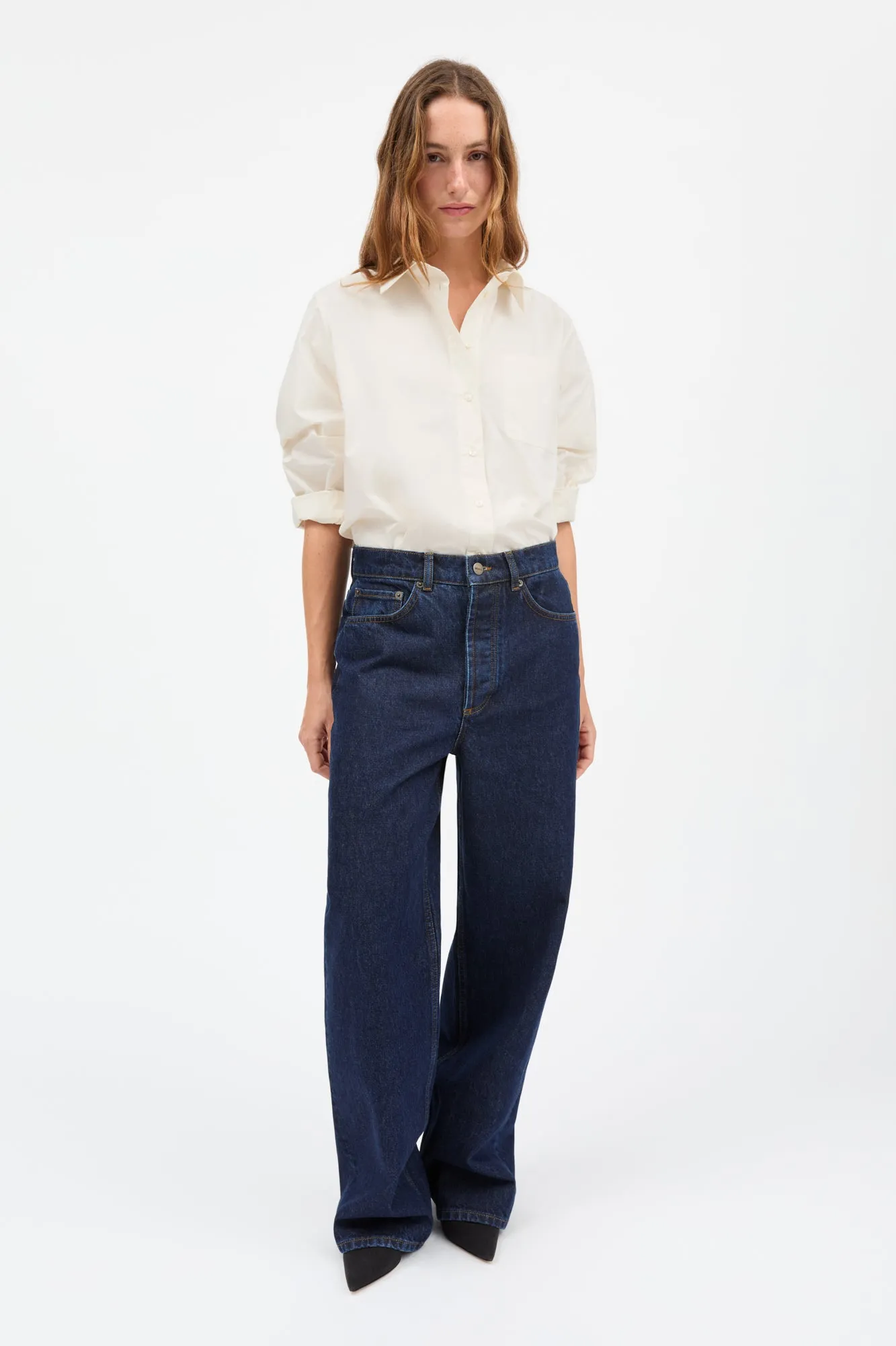 Cole baggy jeans - Indigo blue sold by Skall Studio product image thumbnail 2