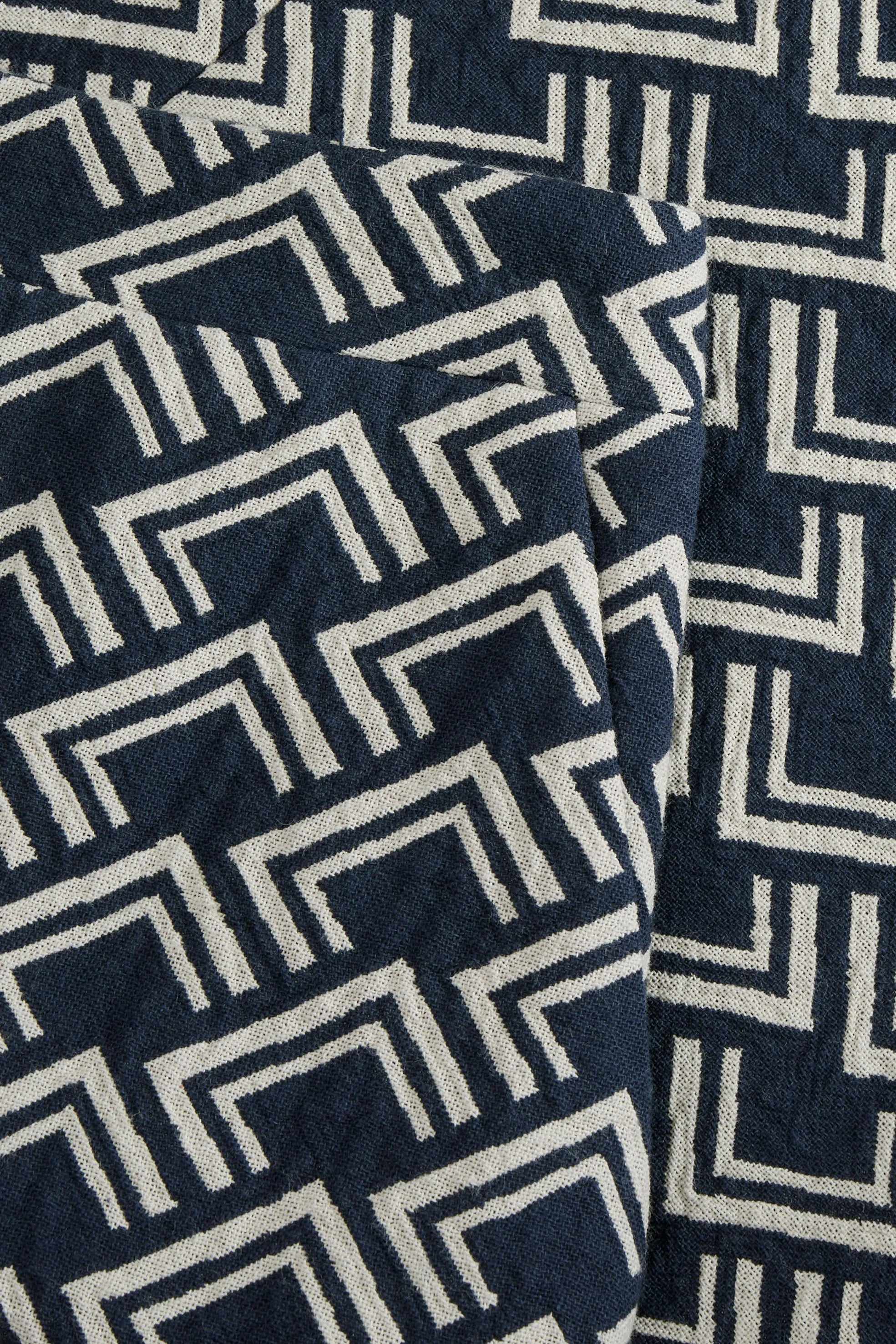 Paula skirt - Navy/Beige sold by Skall Studio product image thumbnail 5