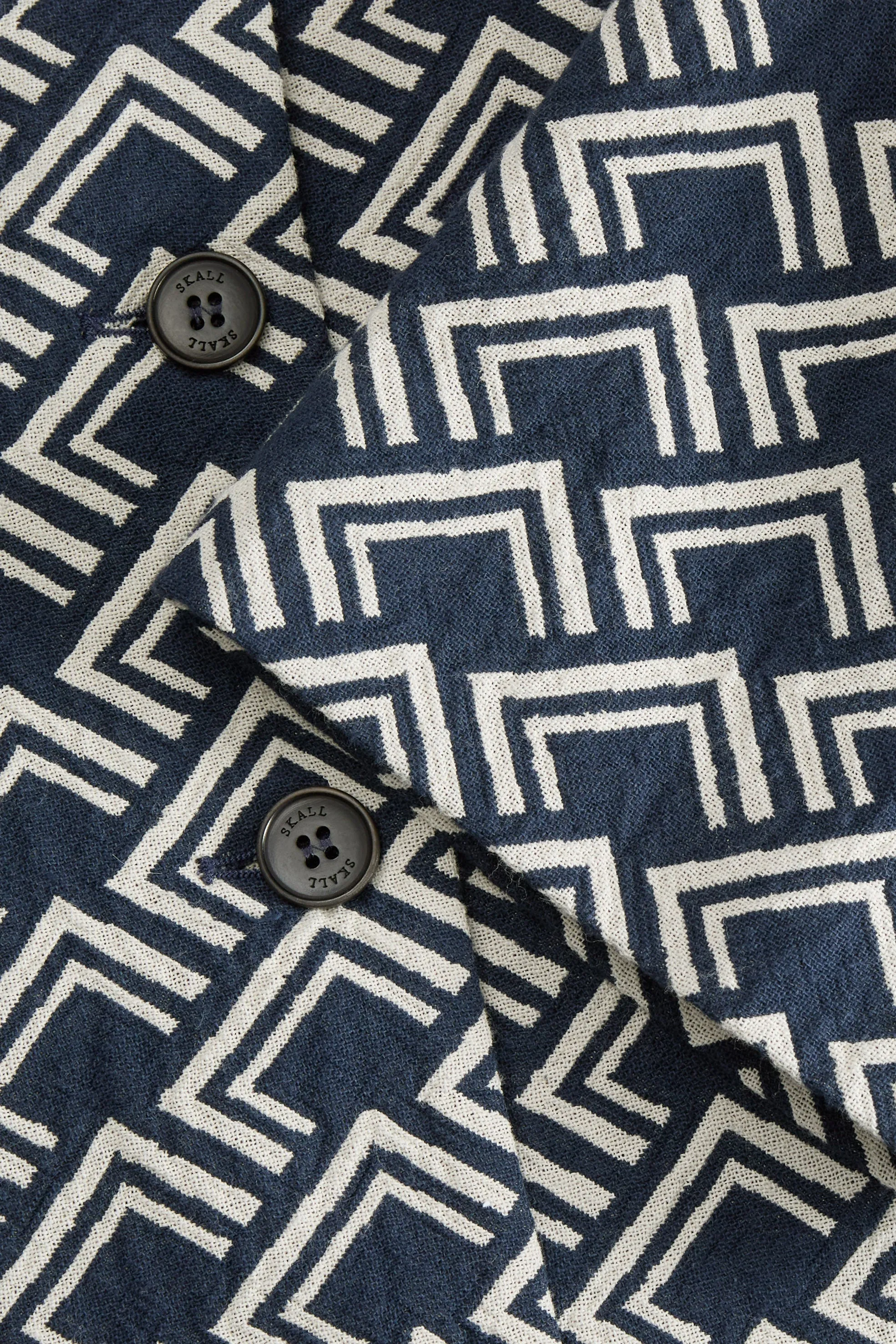 Hill blouse - Navy/Beige sold by Skall Studio product image thumbnail 5