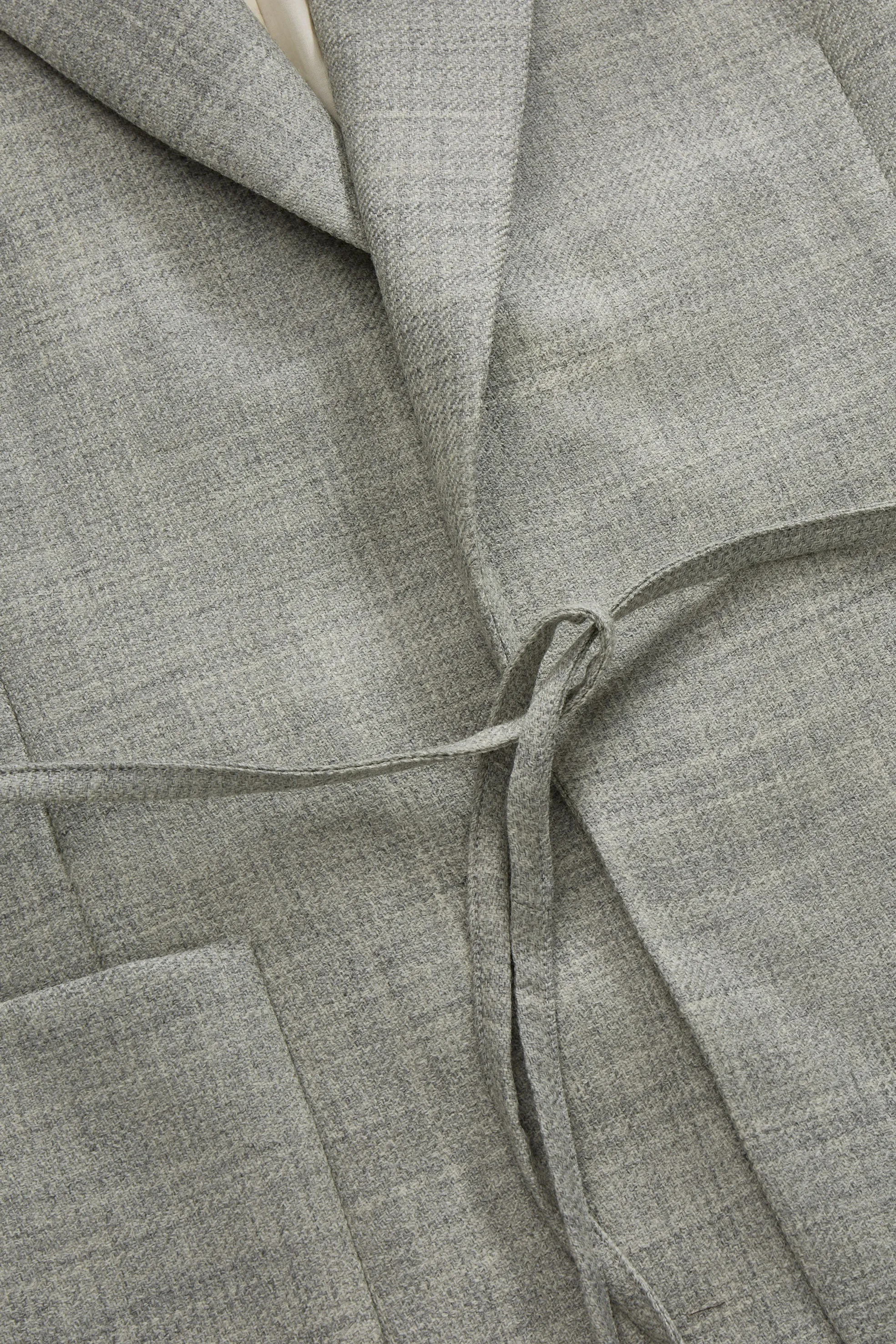 Bella blazer - Light grey mélange sold by Skall Studio product image thumbnail 5