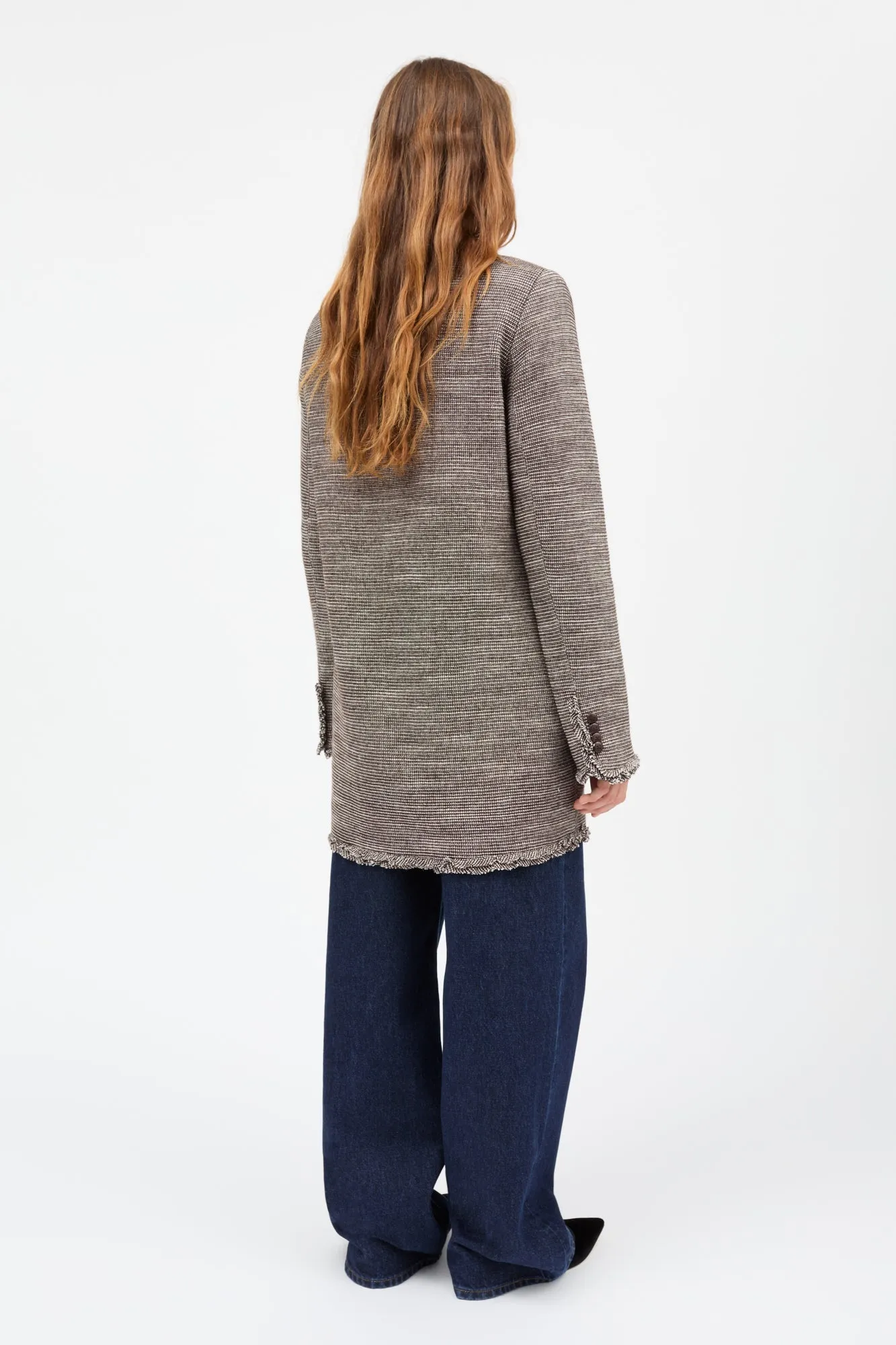 Rosa blazer - Brown/Ecru sold by Skall Studio product image thumbnail 4