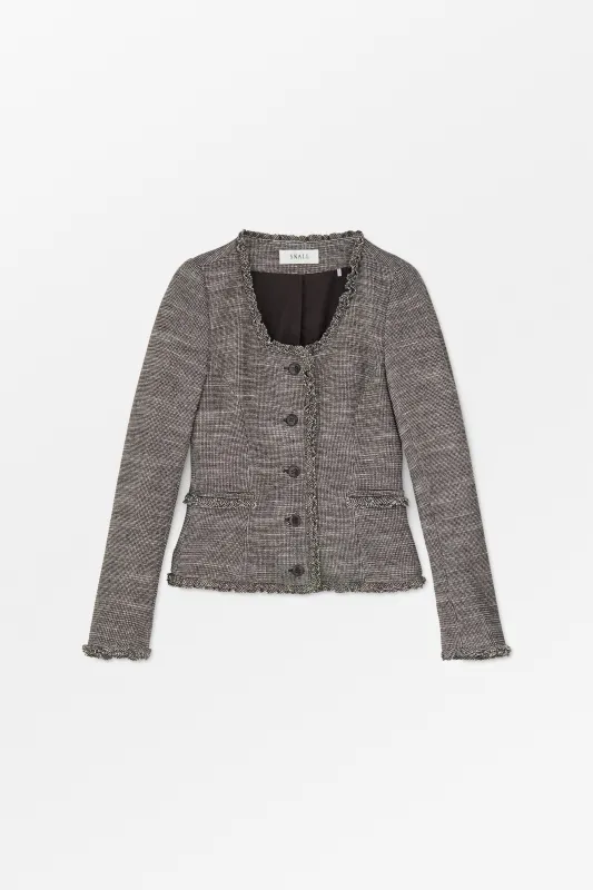 Rosa jacket - Brown/Ecru sold by Skall Studio