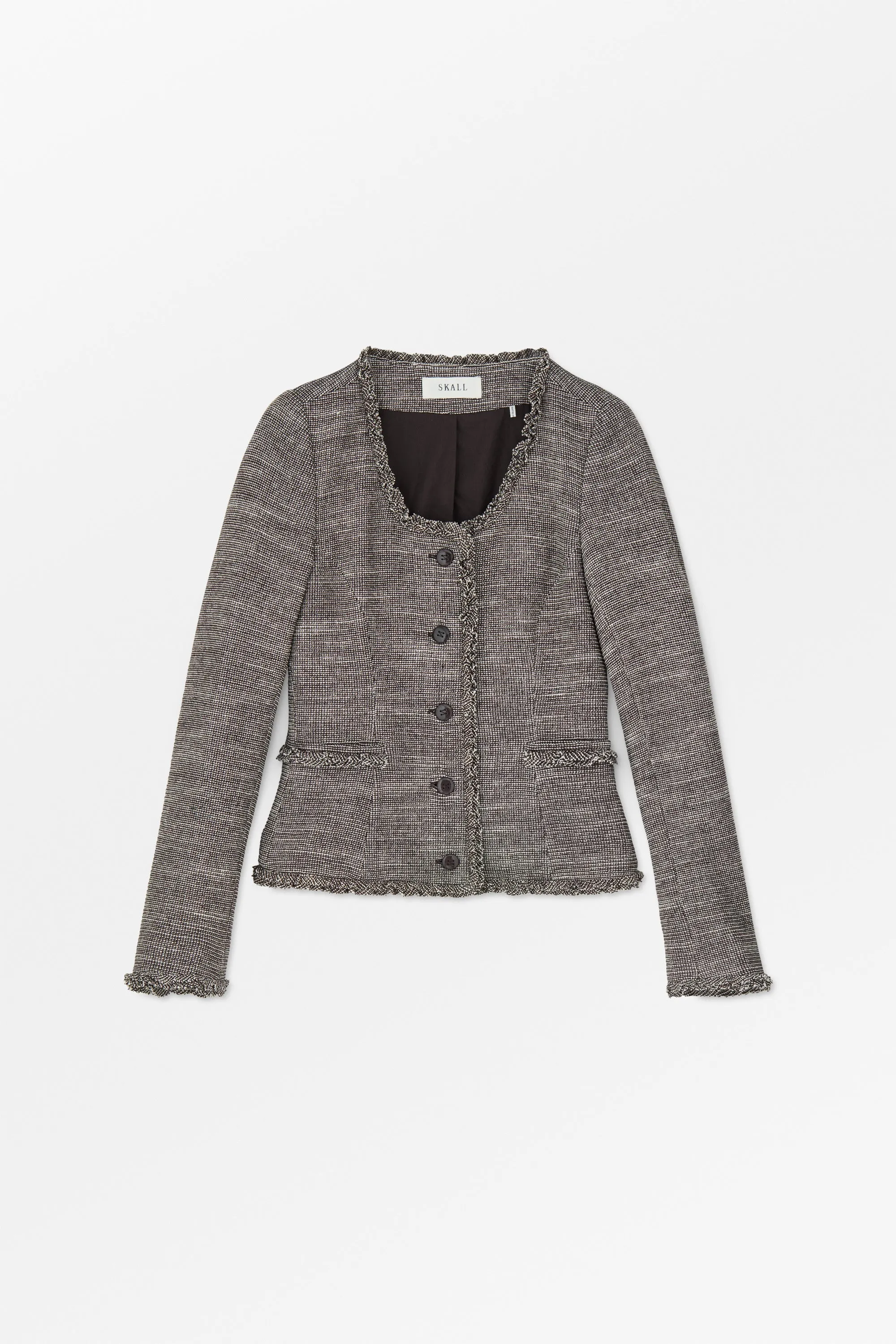 Rosa jacket - Brown/Ecru sold by Skall Studio