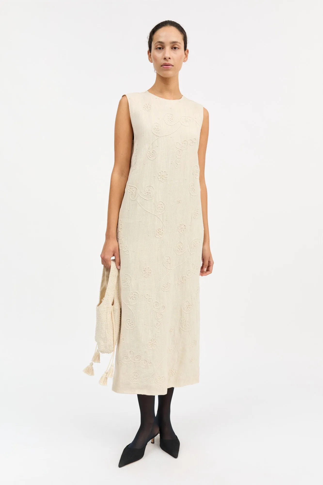 Fountain dress - Ecru sold by Skall Studio product image thumbnail 2