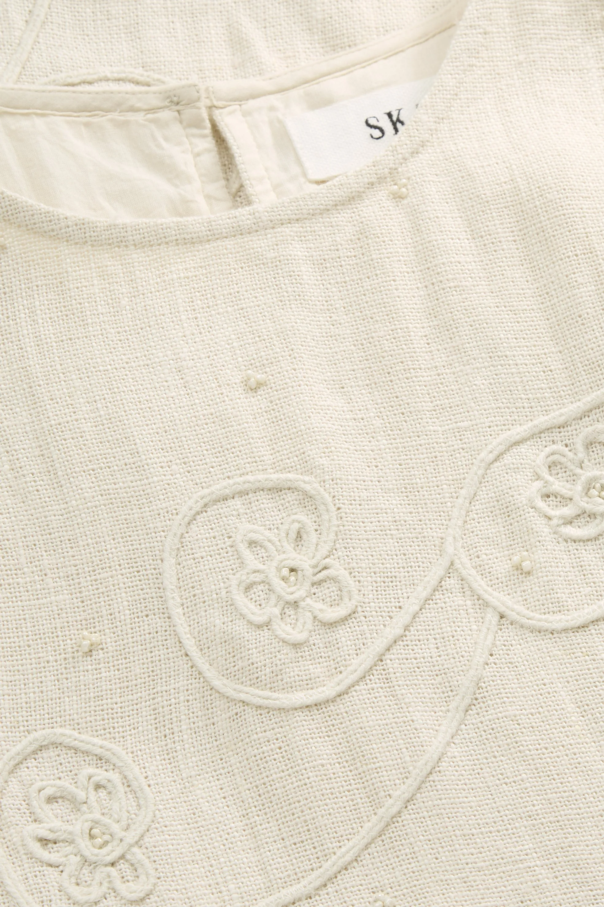 Fountain dress - Ecru sold by Skall Studio product image thumbnail 5