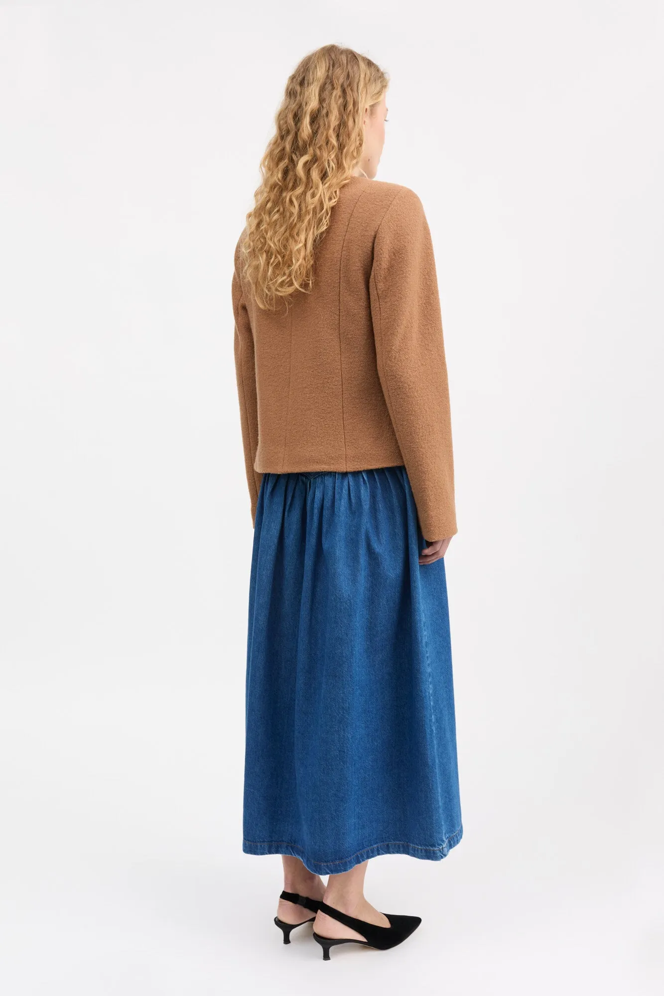 Mona jacket - Camel sold by Skall Studio product image thumbnail 4