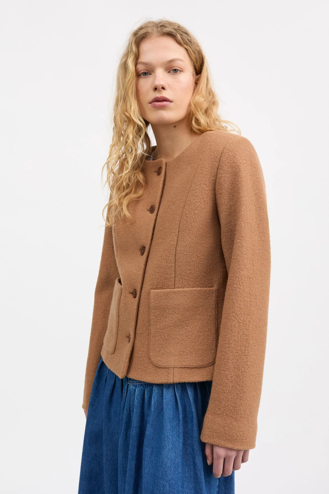 Mona jacket - Camel sold by Skall Studio product image thumbnail 2