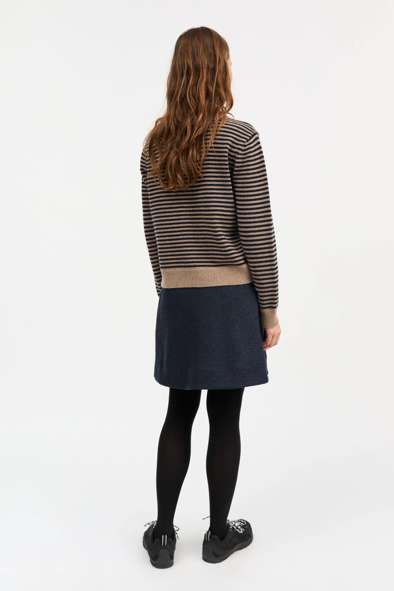 Cameron jumper - Brown/Navy stripe sold by Skall Studio product image thumbnail 4
