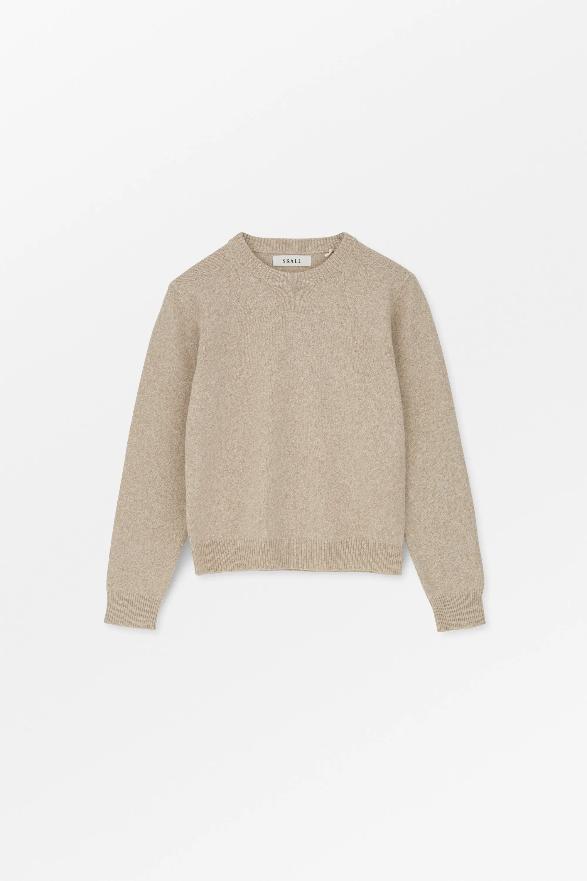Cameron jumper - Beige mouliné sold by Skall Studio