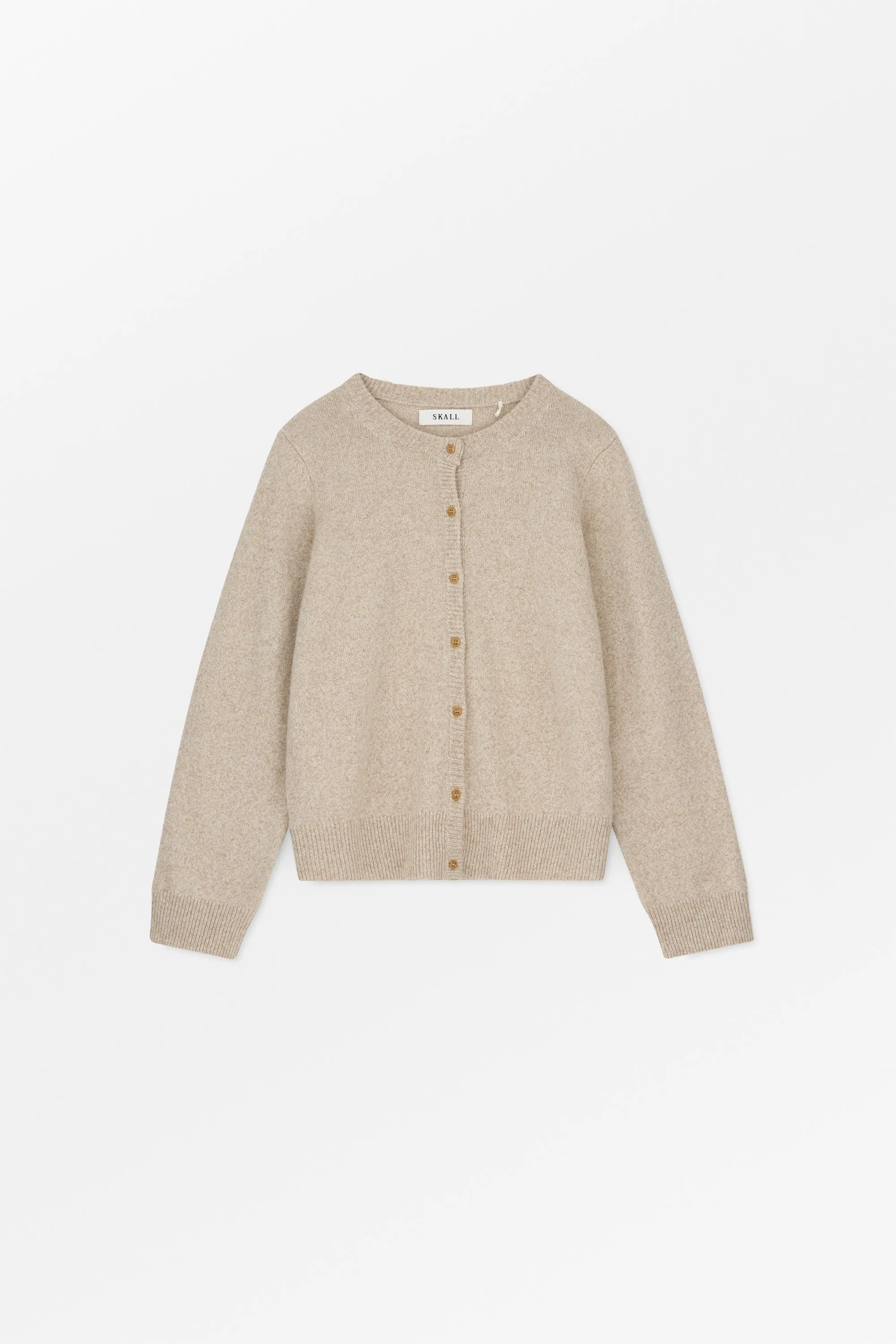 Senna cardigan - Beige mouliné sold by Skall Studio