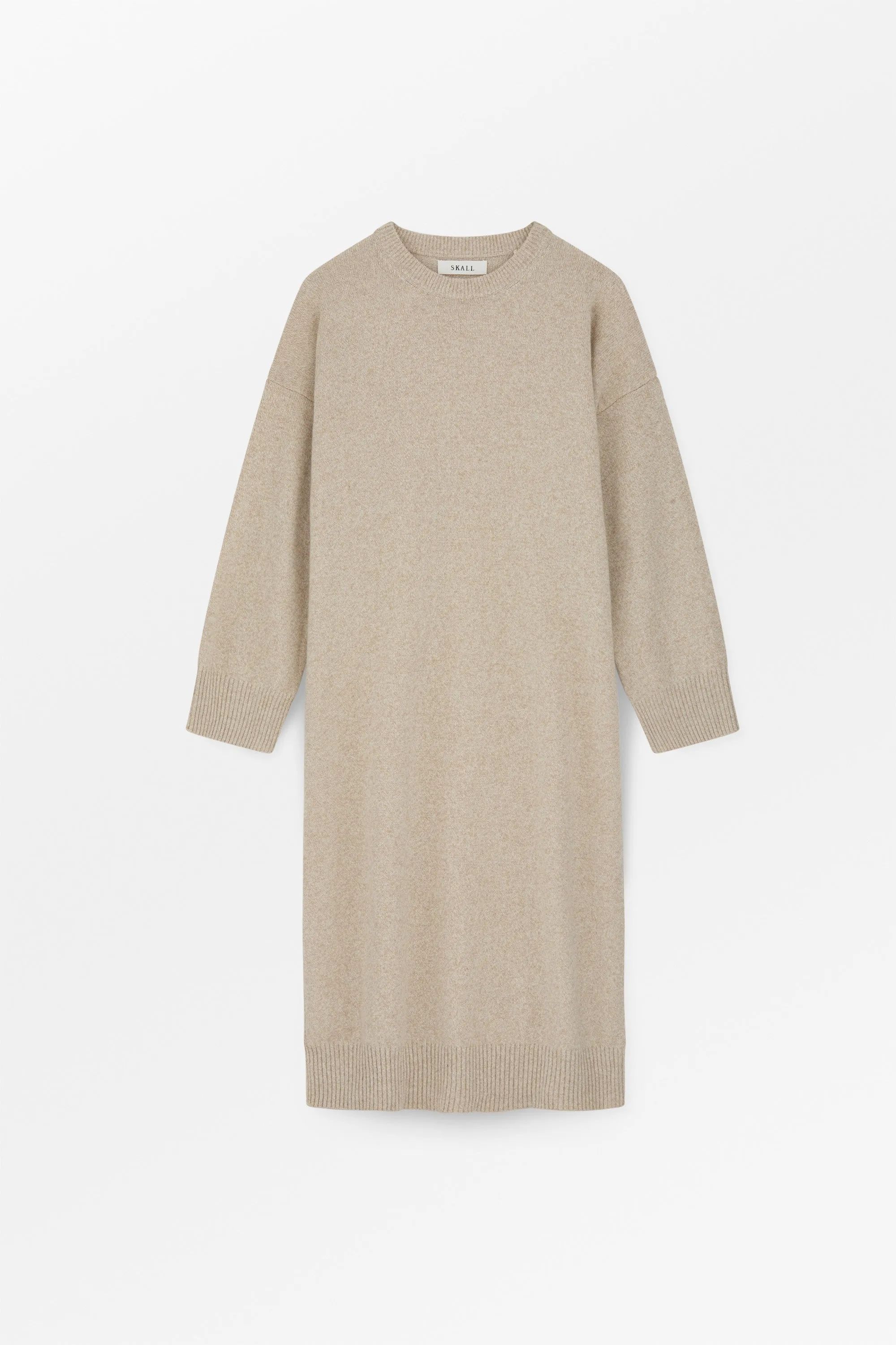 Andrea dress - Beige mouliné sold by Skall Studio