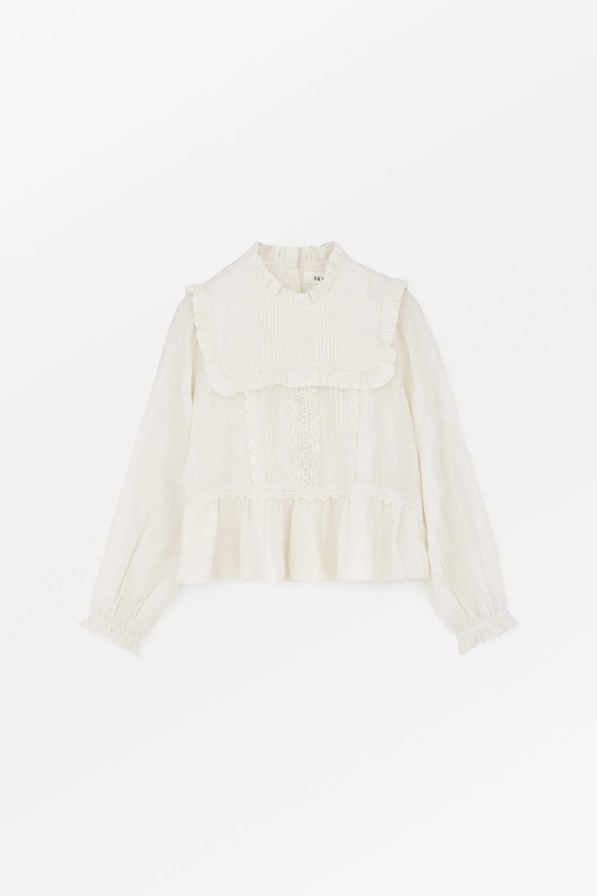 Jardin blouse - Ecru sold by Skall Studio