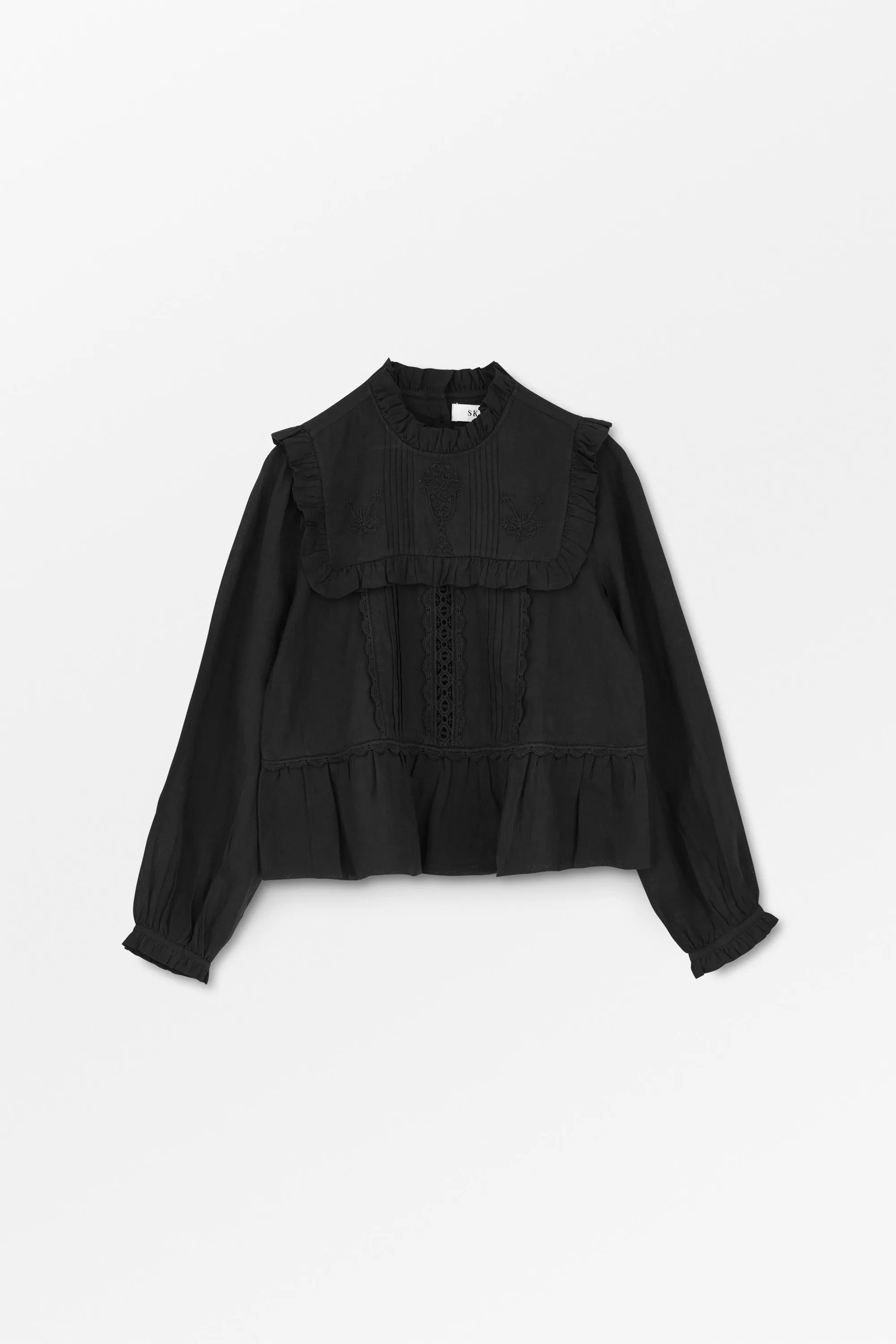Jardin blouse - Black sold by Skall Studio